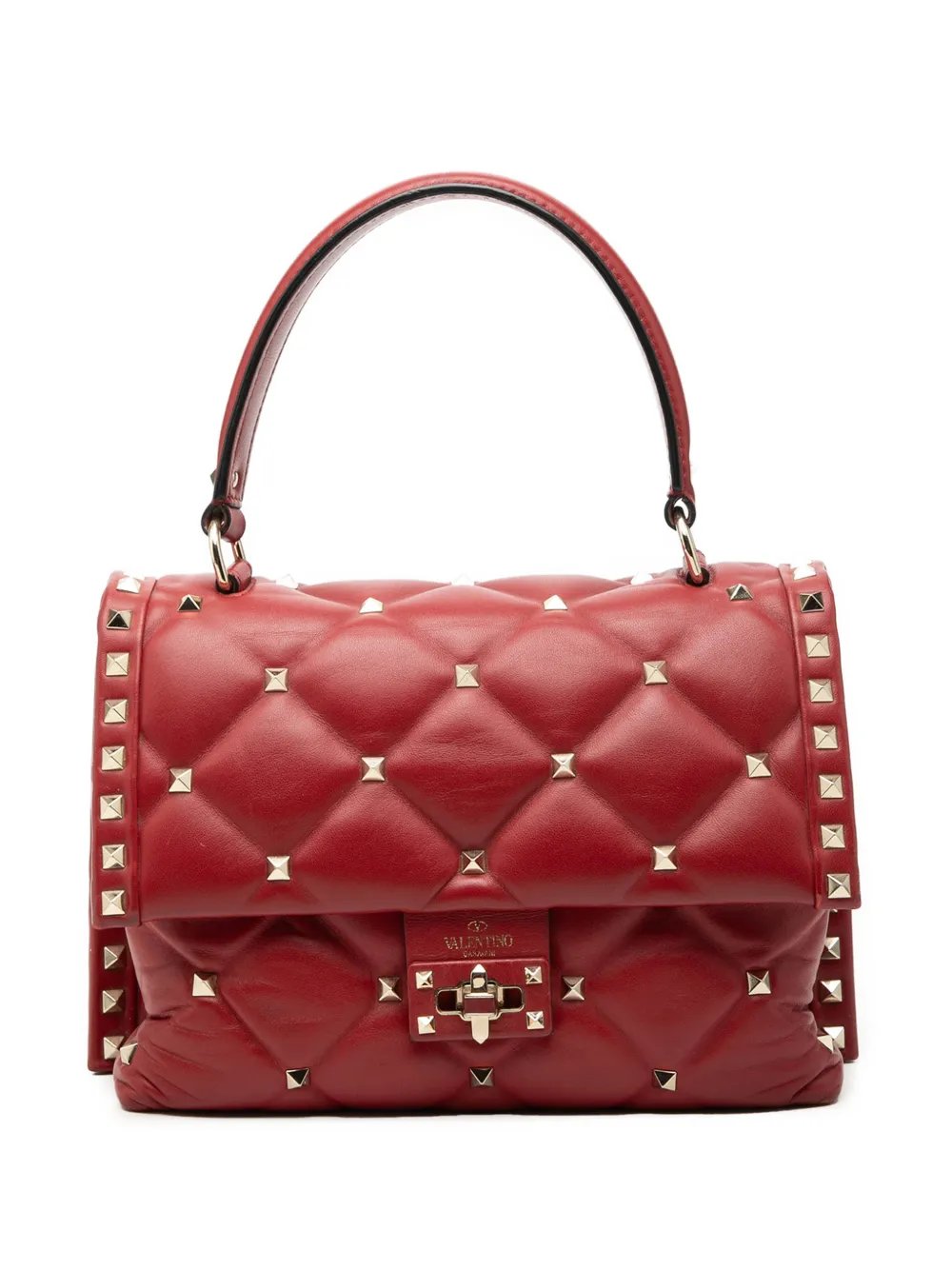2000-2017 Medium Lambskin Candystud Top Handle satchel