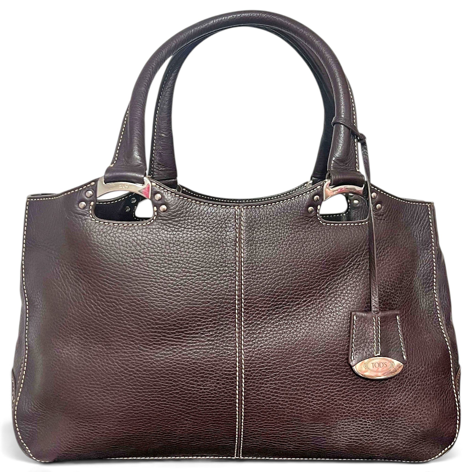 Leather handbag