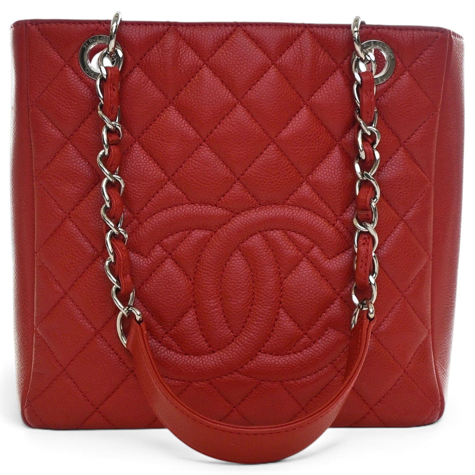 Petite Shopping Tote leather tote