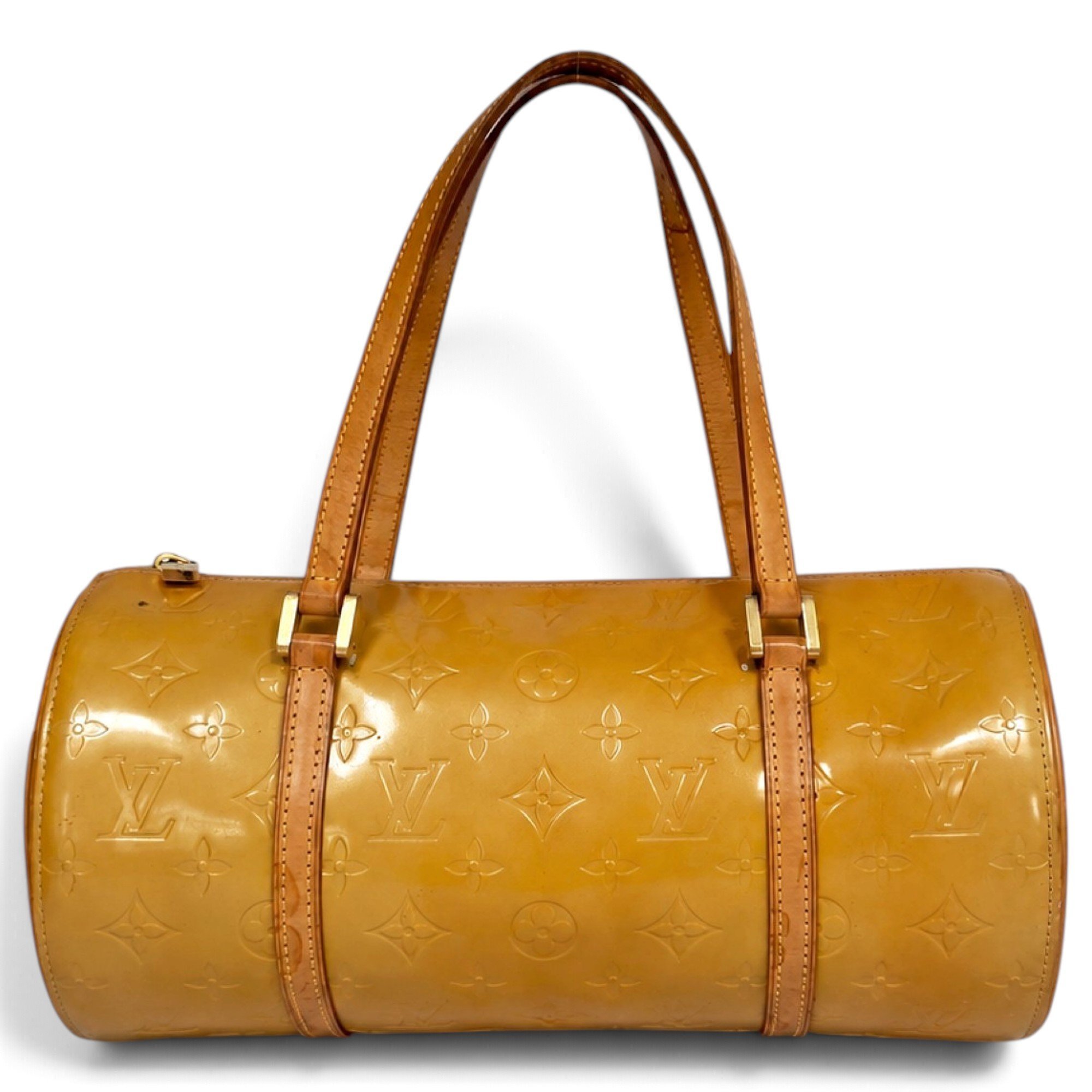 Bedford patent leather handbag