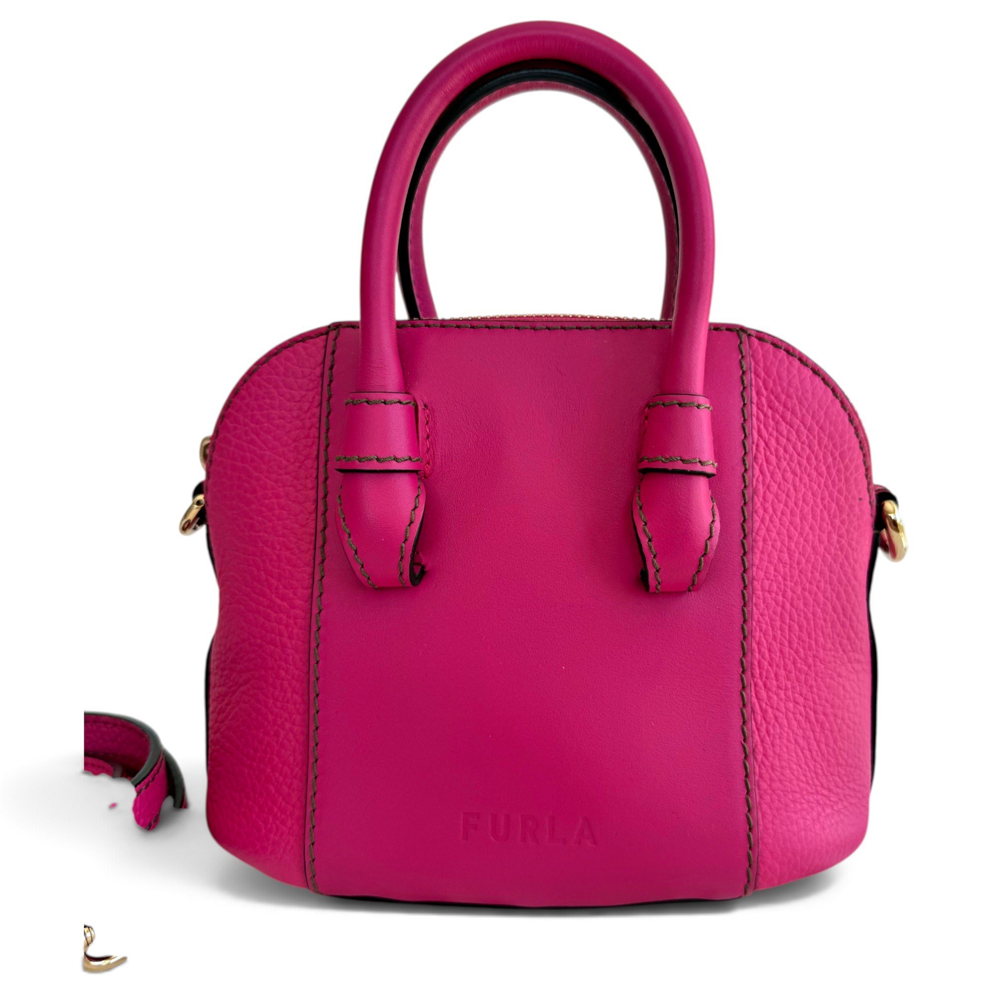 Leather mini bag
