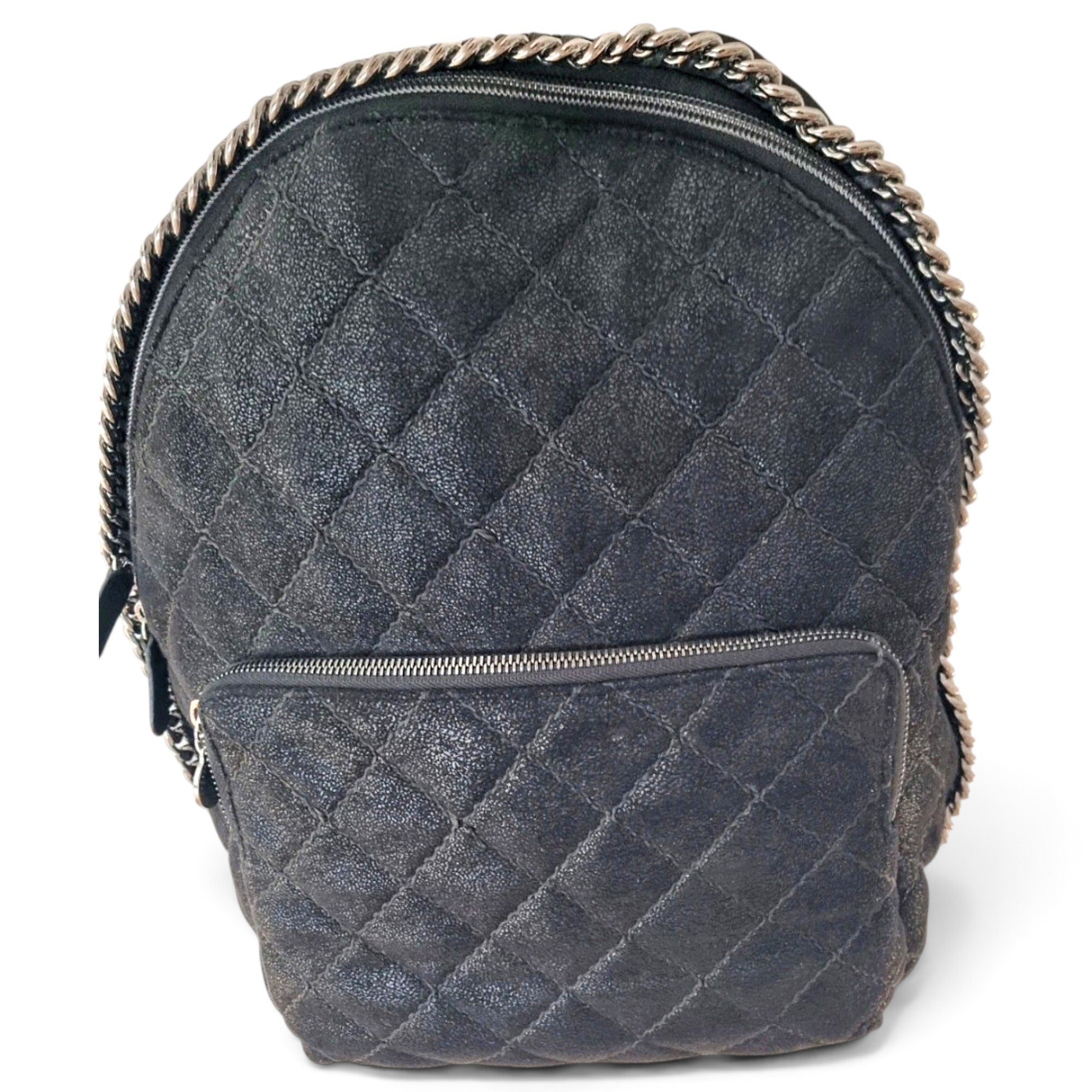 Vegan leather backpack