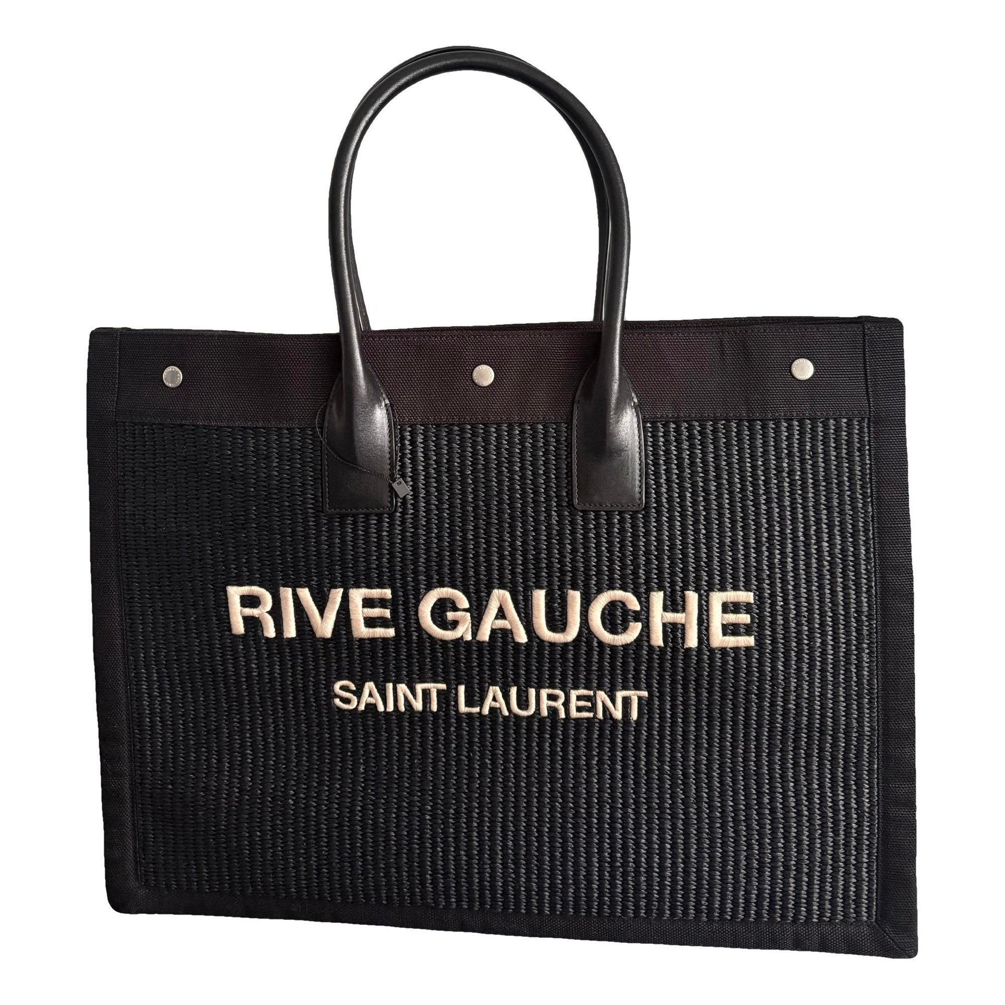 Rive Gauche leather tote