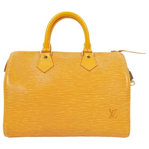 Speedy leather handbag