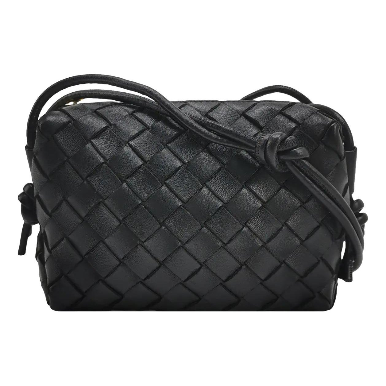 Loop leather crossbody bag