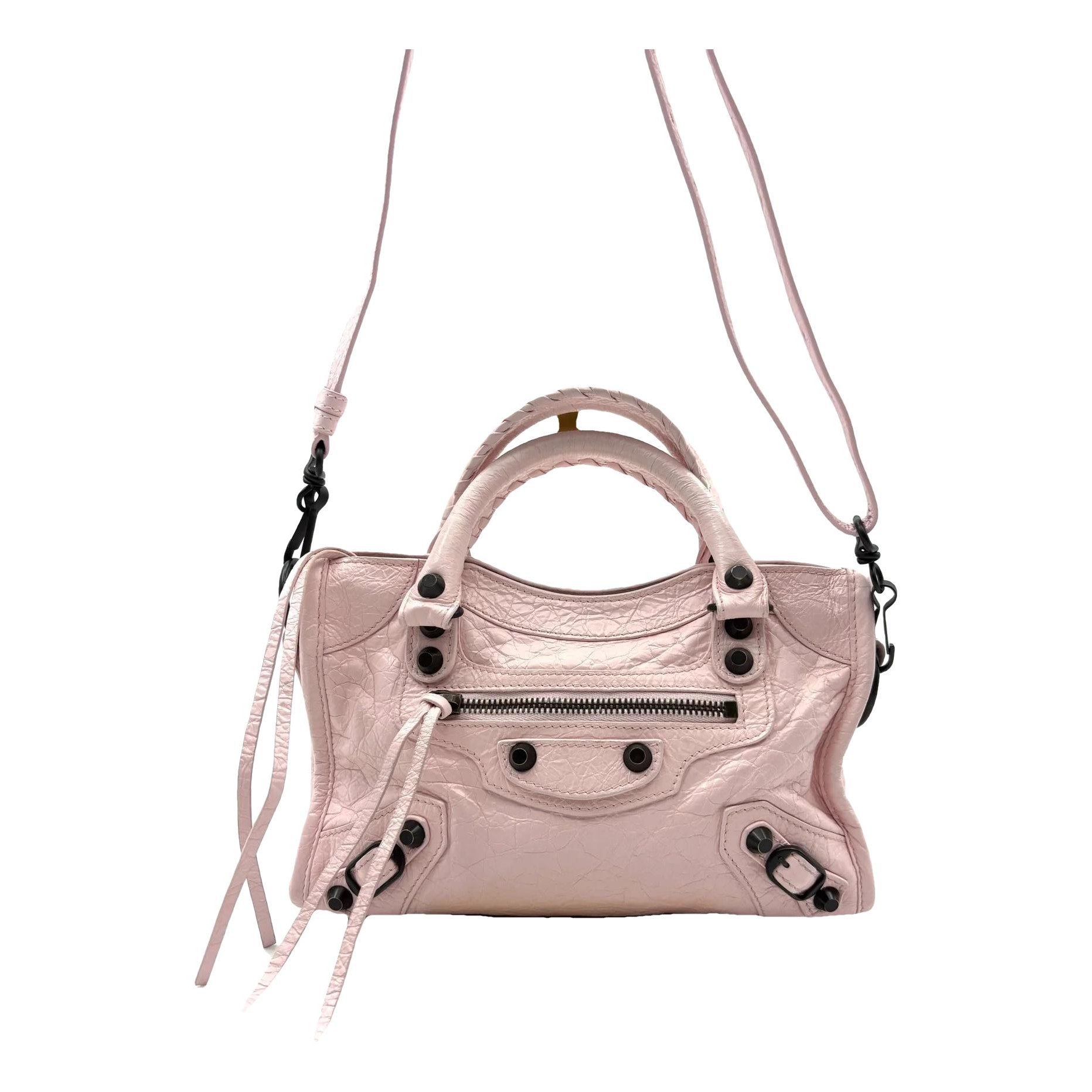 Leather mini bag