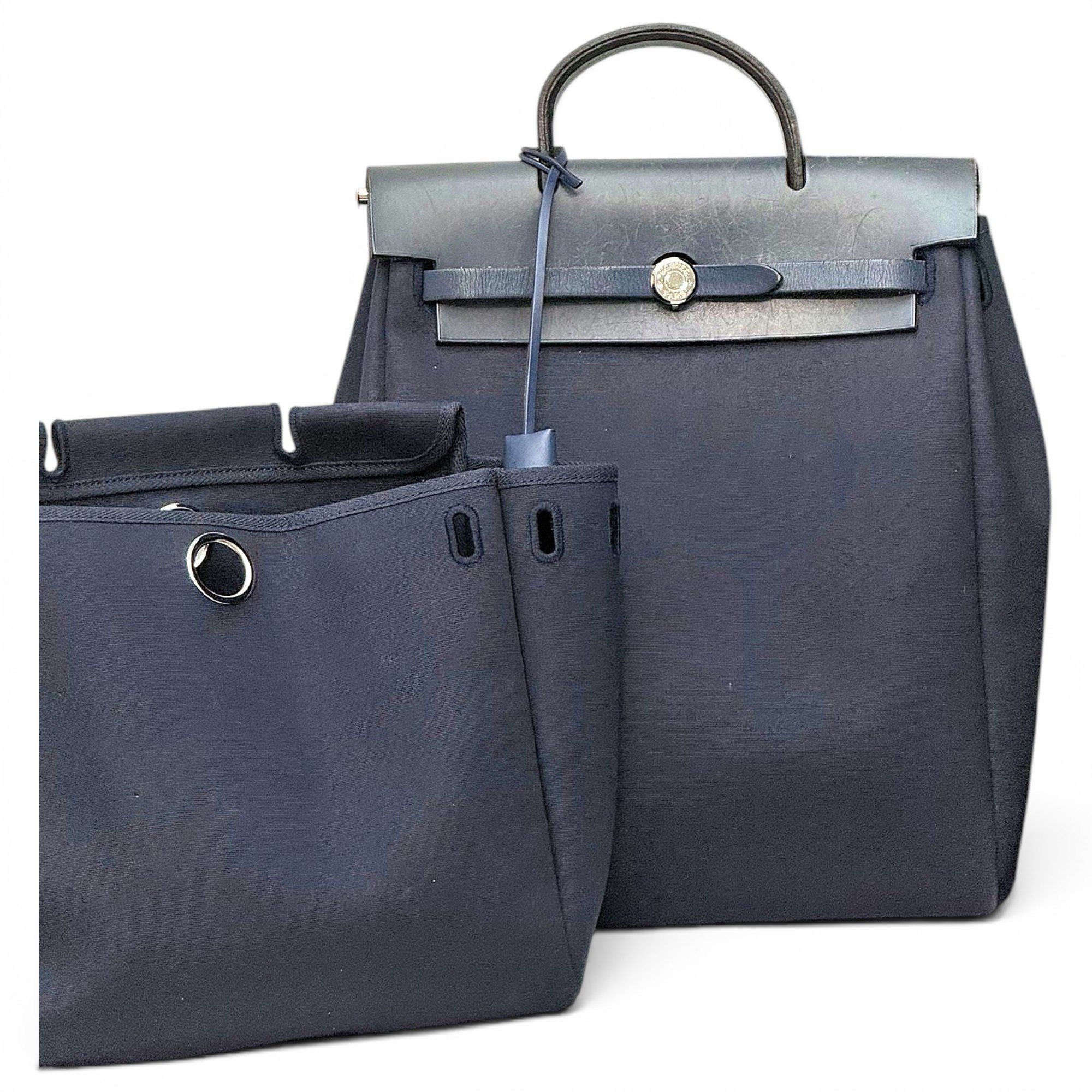 Herbag leather handbag