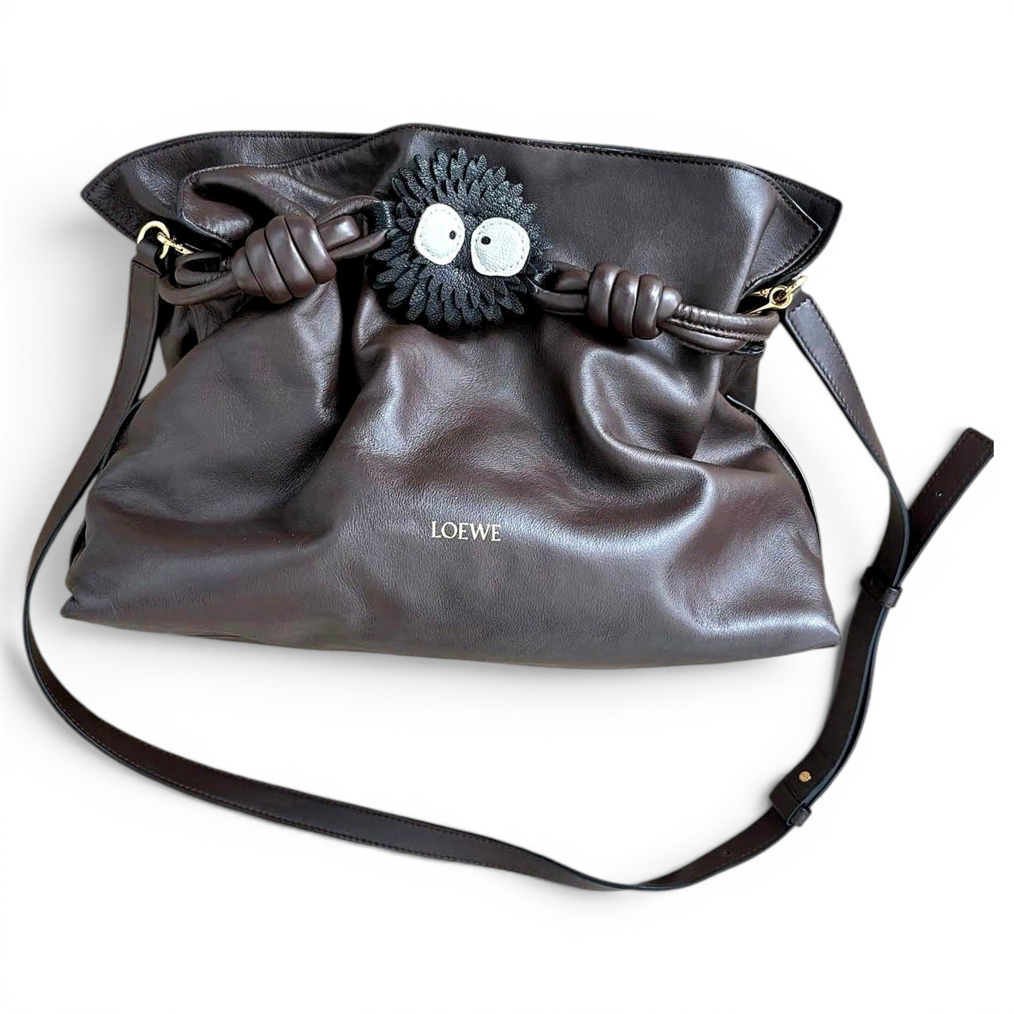 Flamenco leather crossbody bag