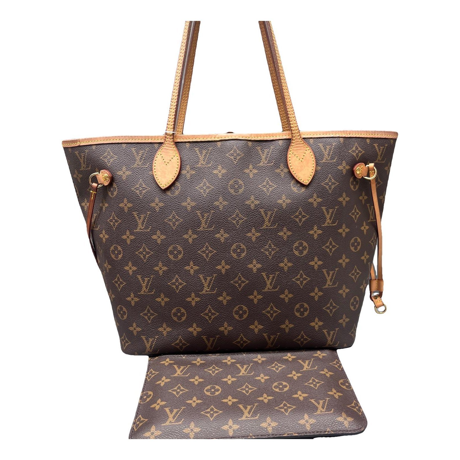 Neverfull leather handbag