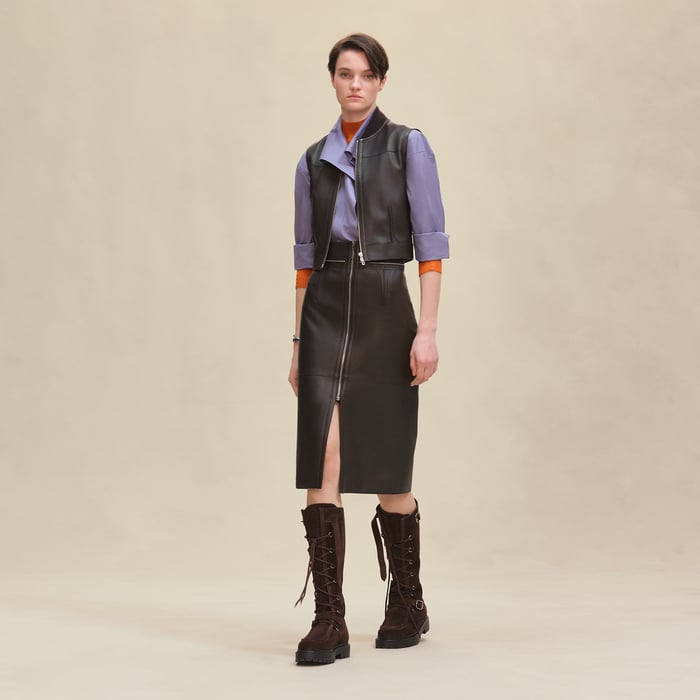 Marron Ébène Dress