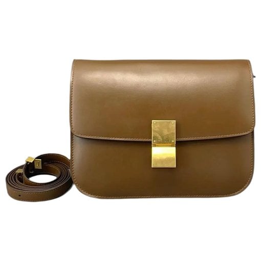 Classic leather crossbody bag
