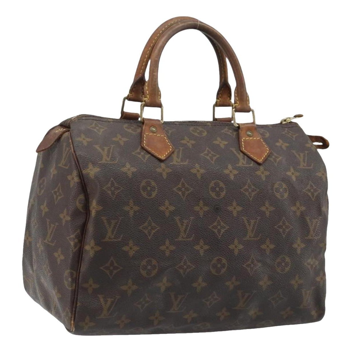 Speedy leather handbag