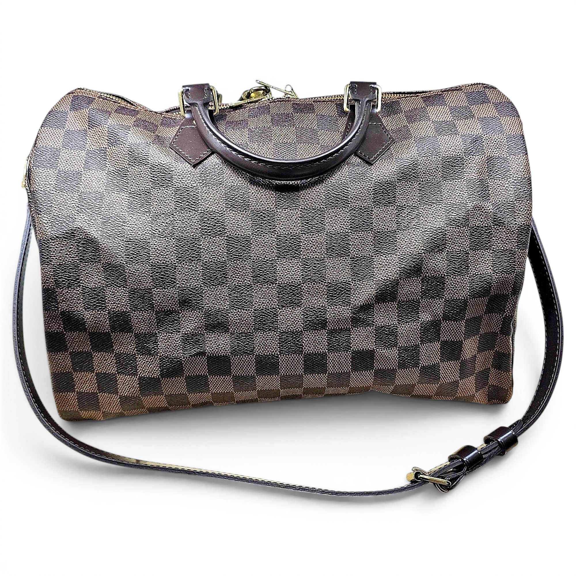 Speedy Bandoulière leather handbag
