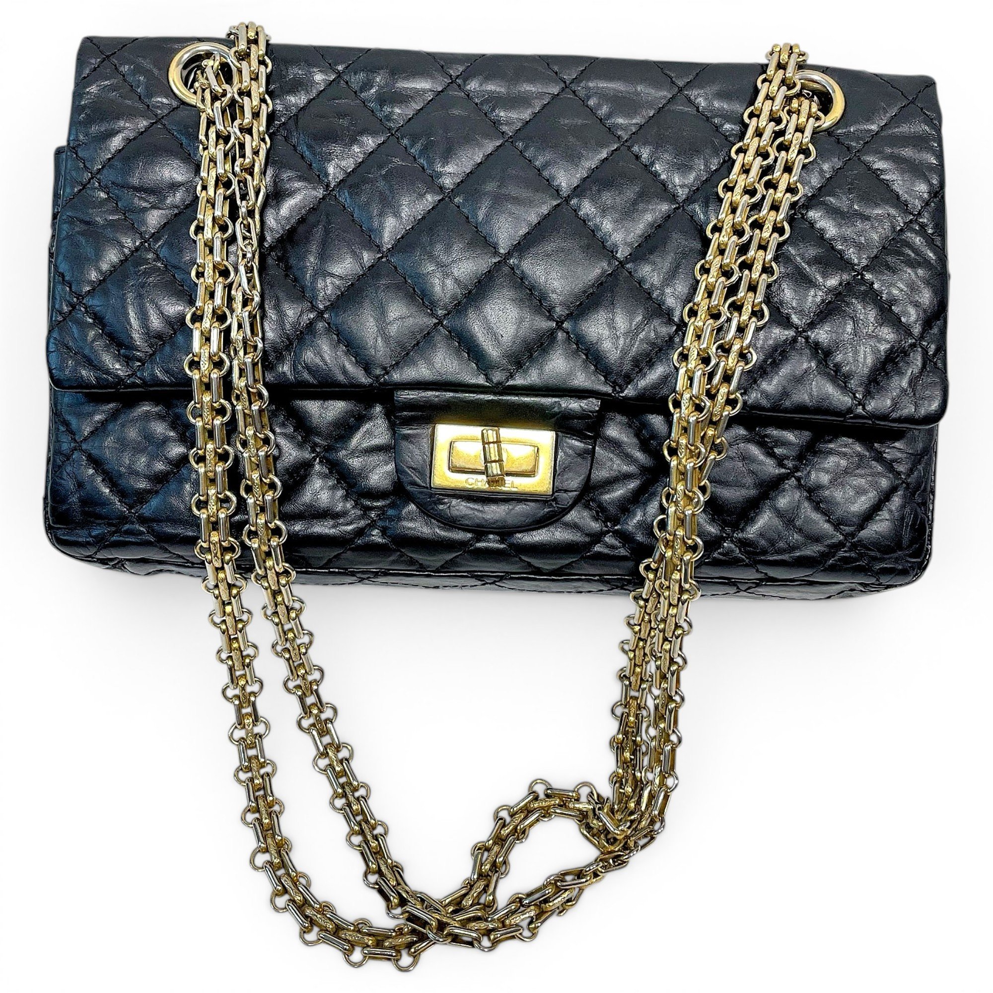 2.55 leather handbag