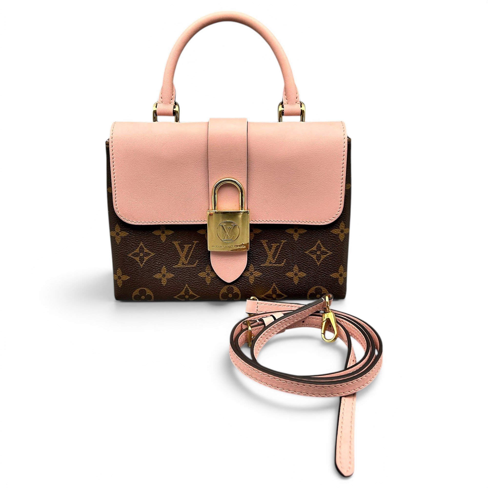 Locky BB leather handbag