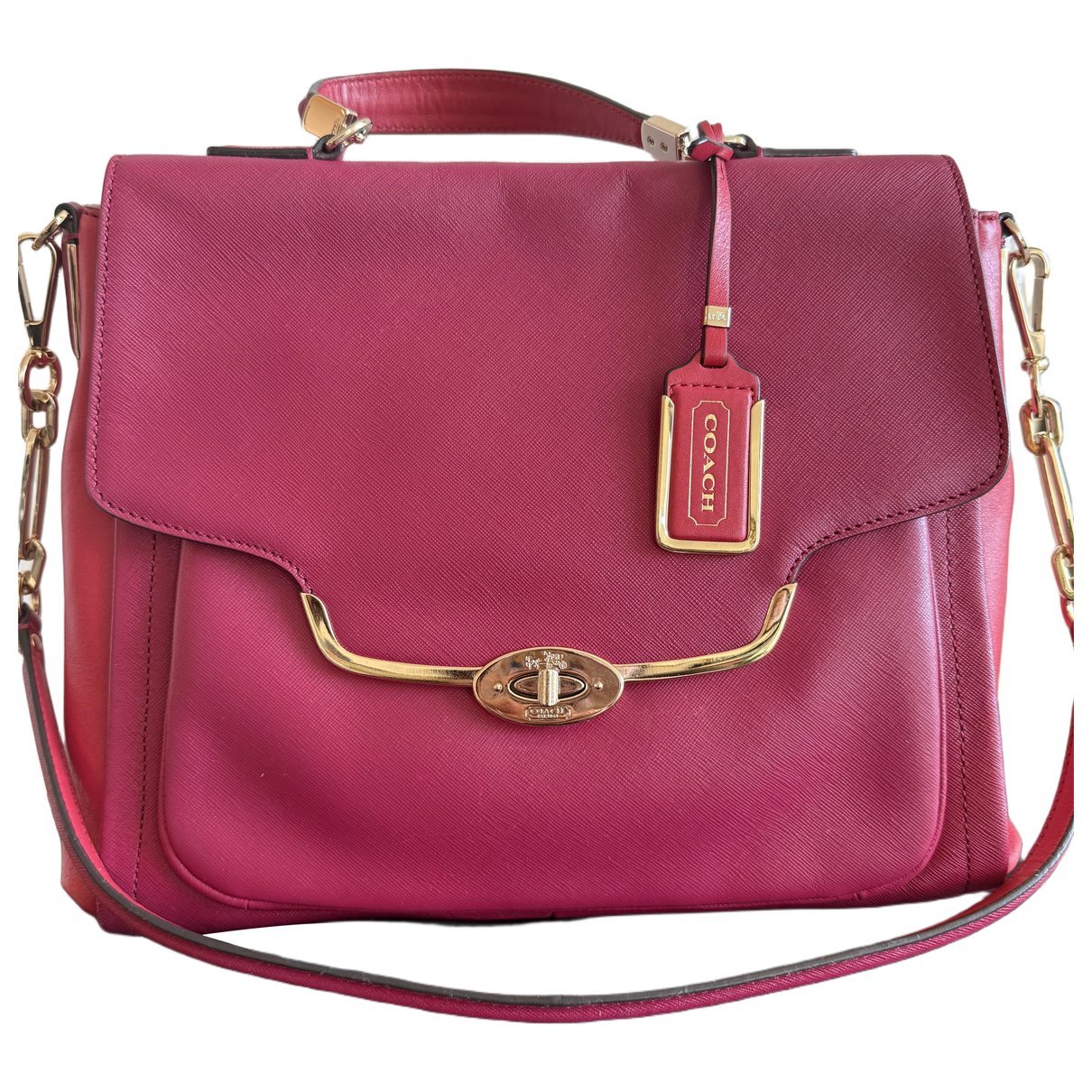 Coach Madison leather satchel