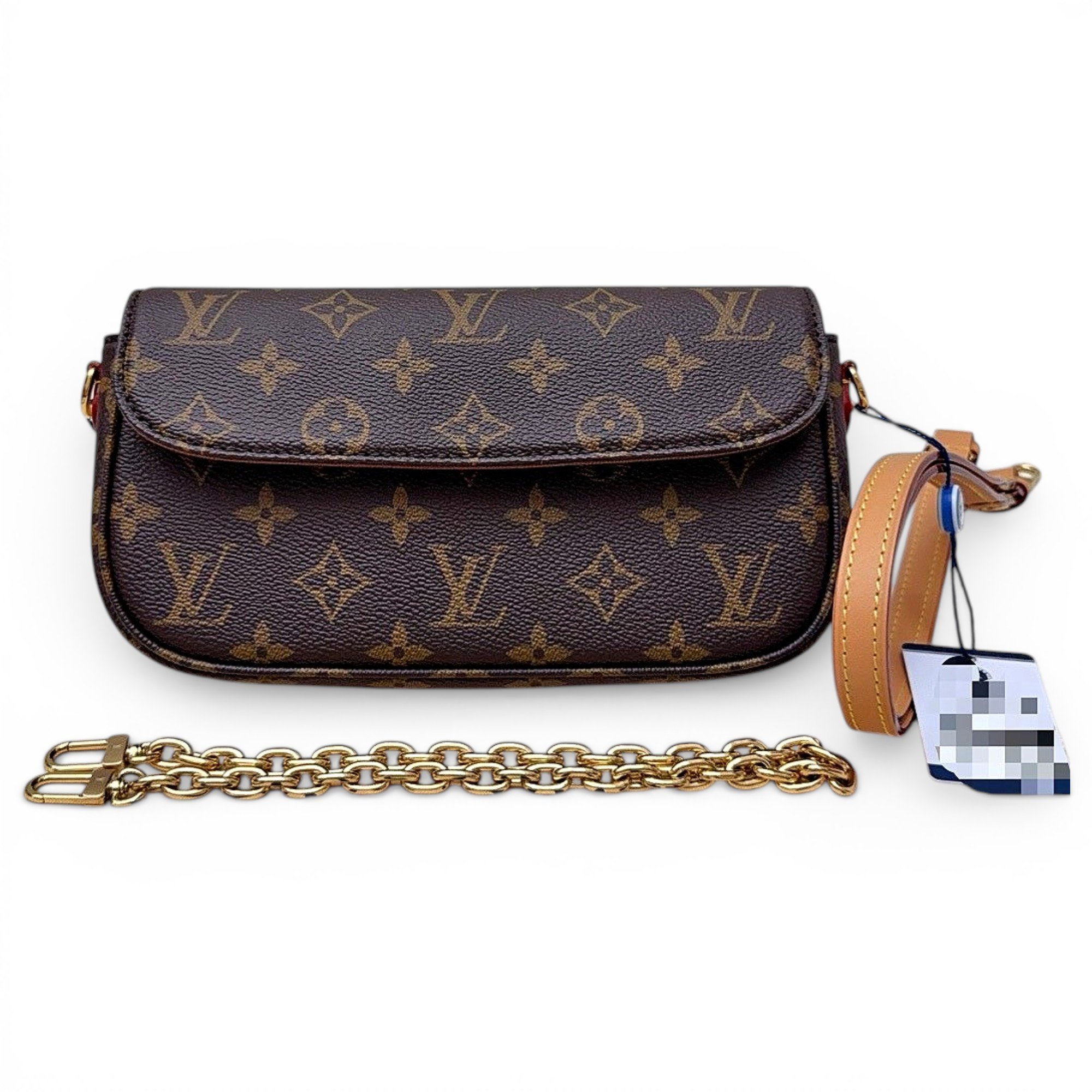 Ivy leather handbag