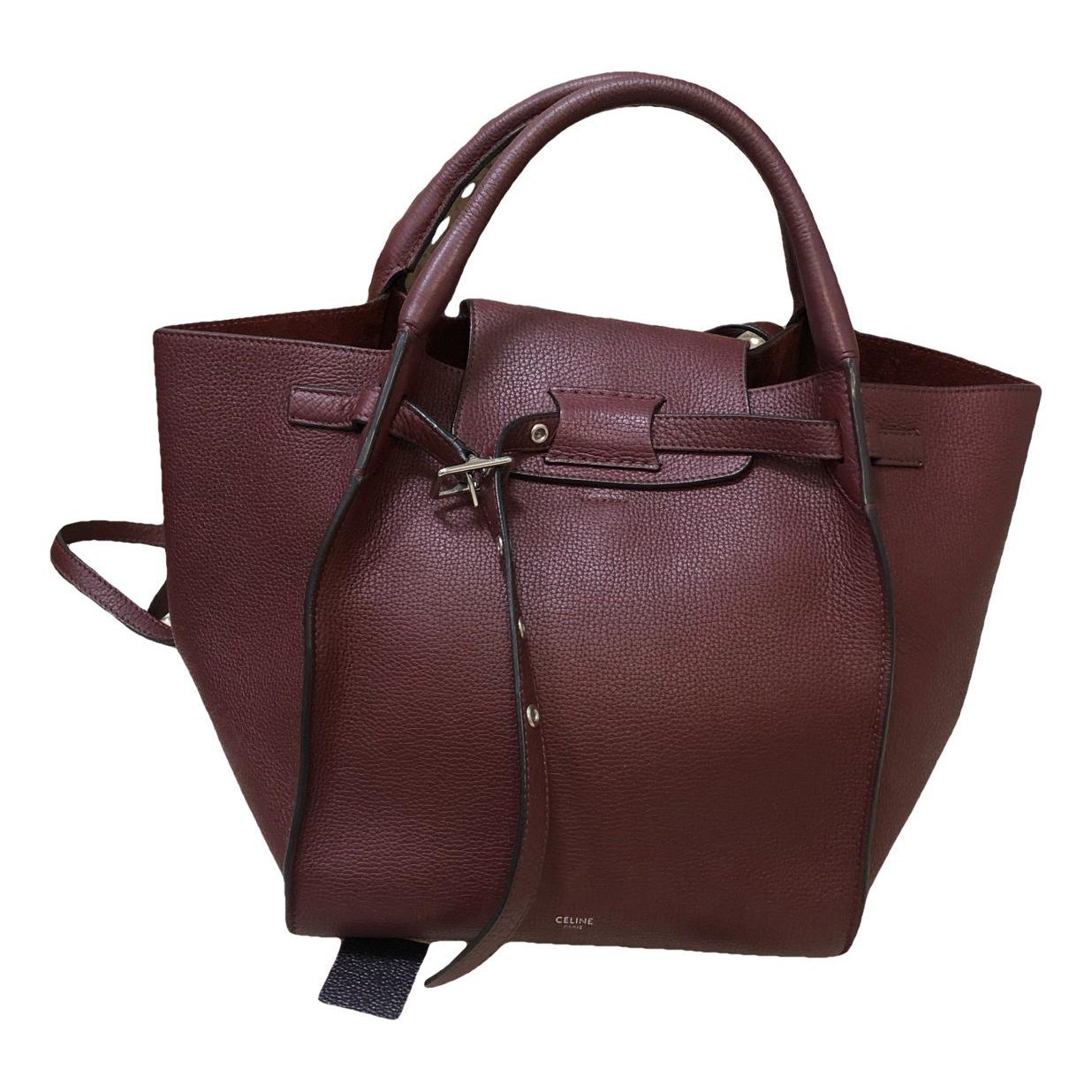 Big Bag leather handbag