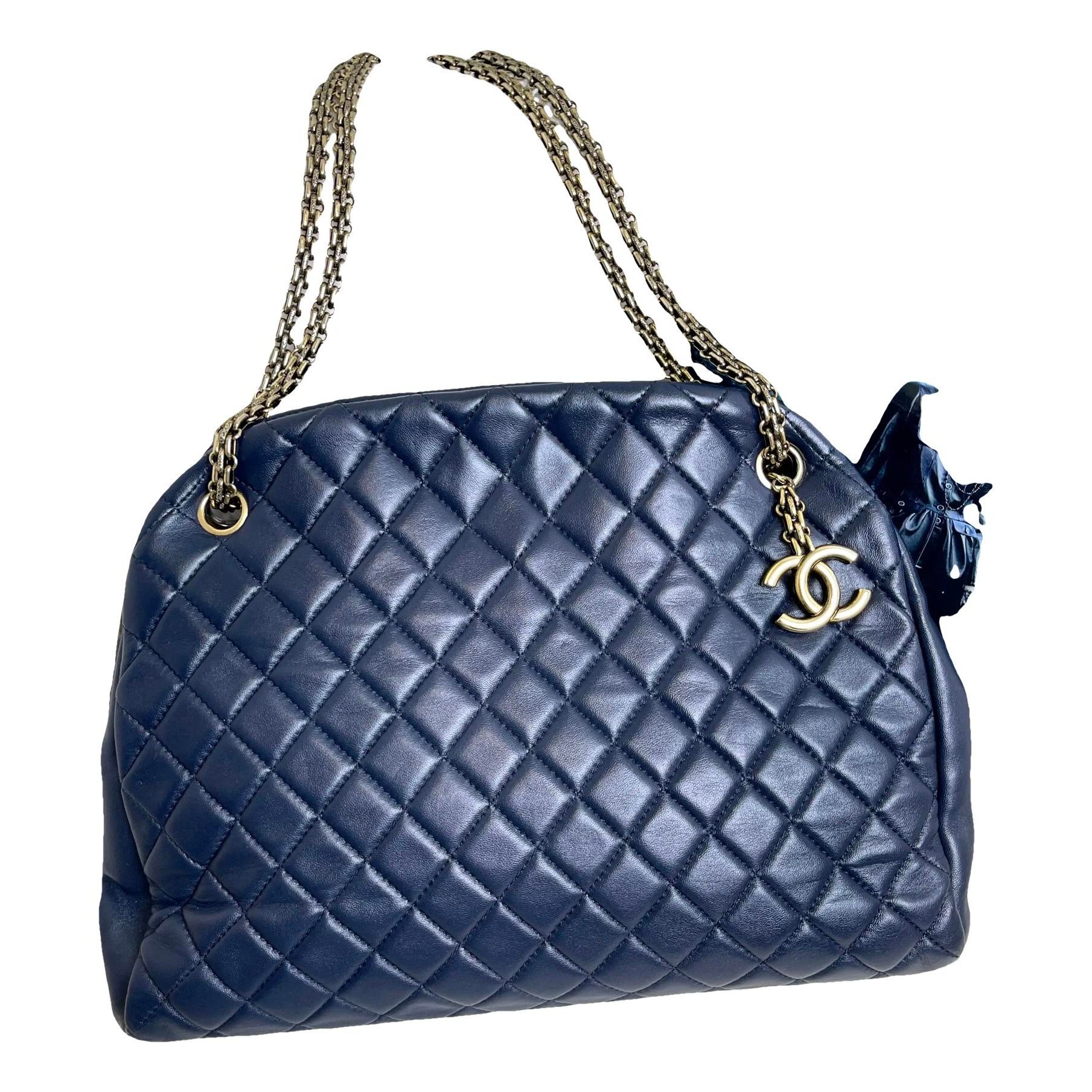 Mademoiselle leather handbag