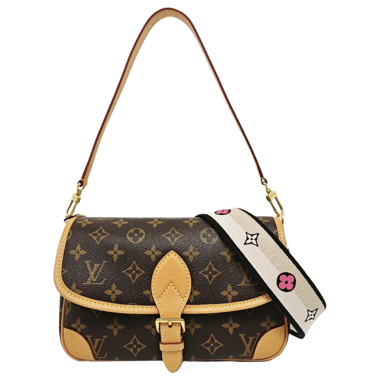 Diane leather crossbody bag
