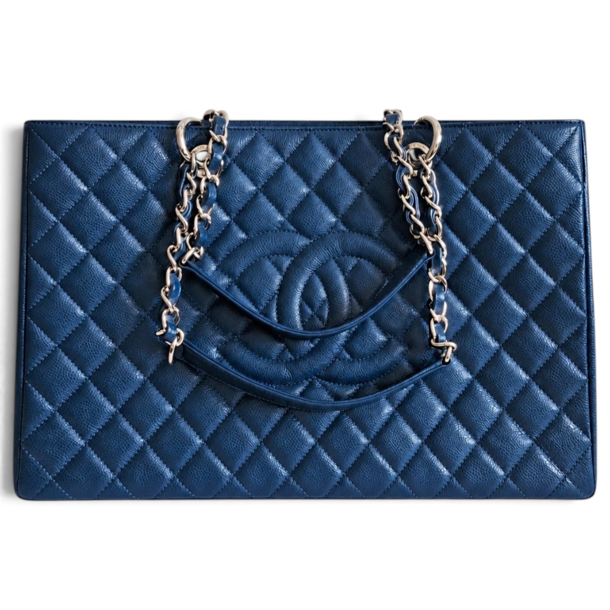 Grand shopping leather tote