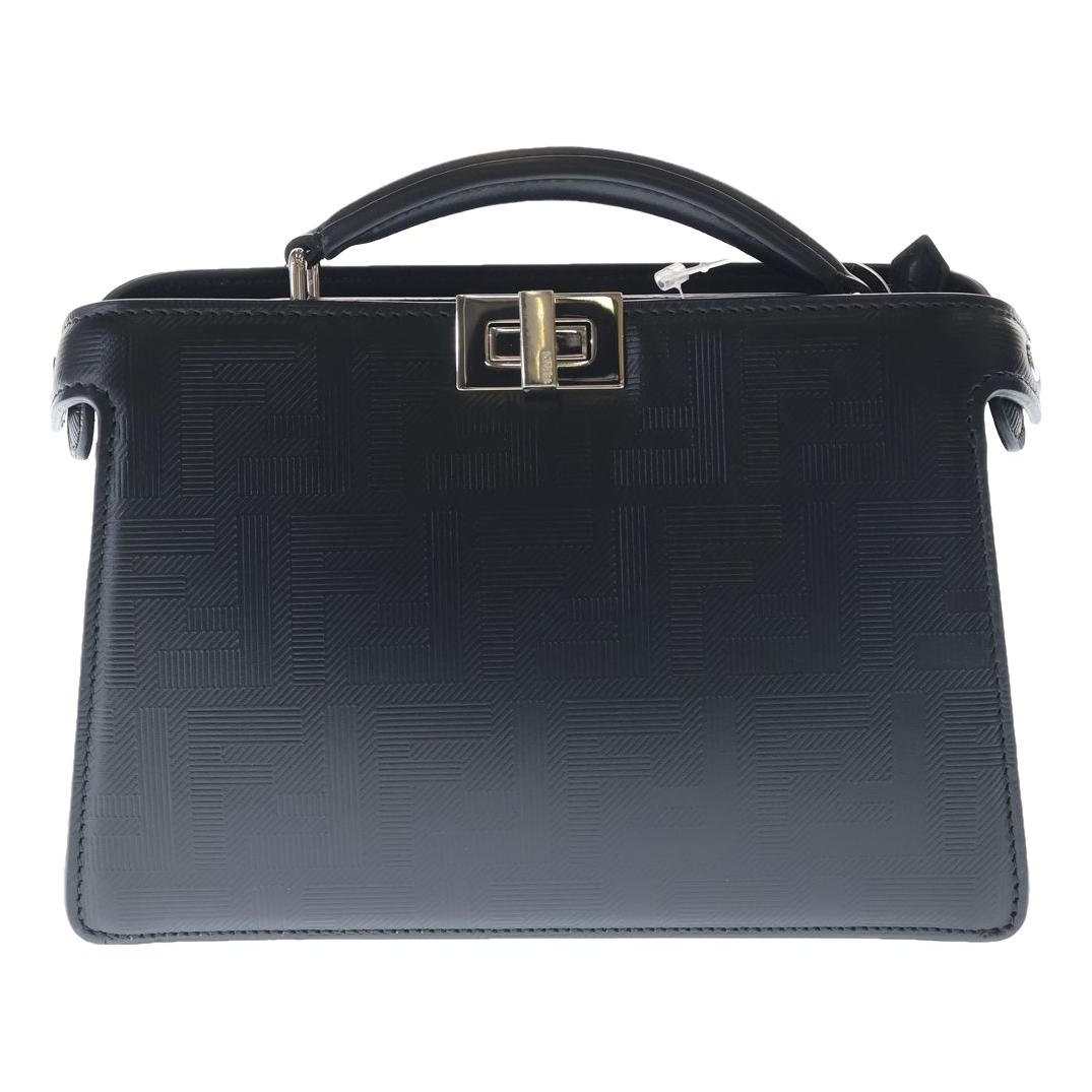 Peekaboo leather handbag