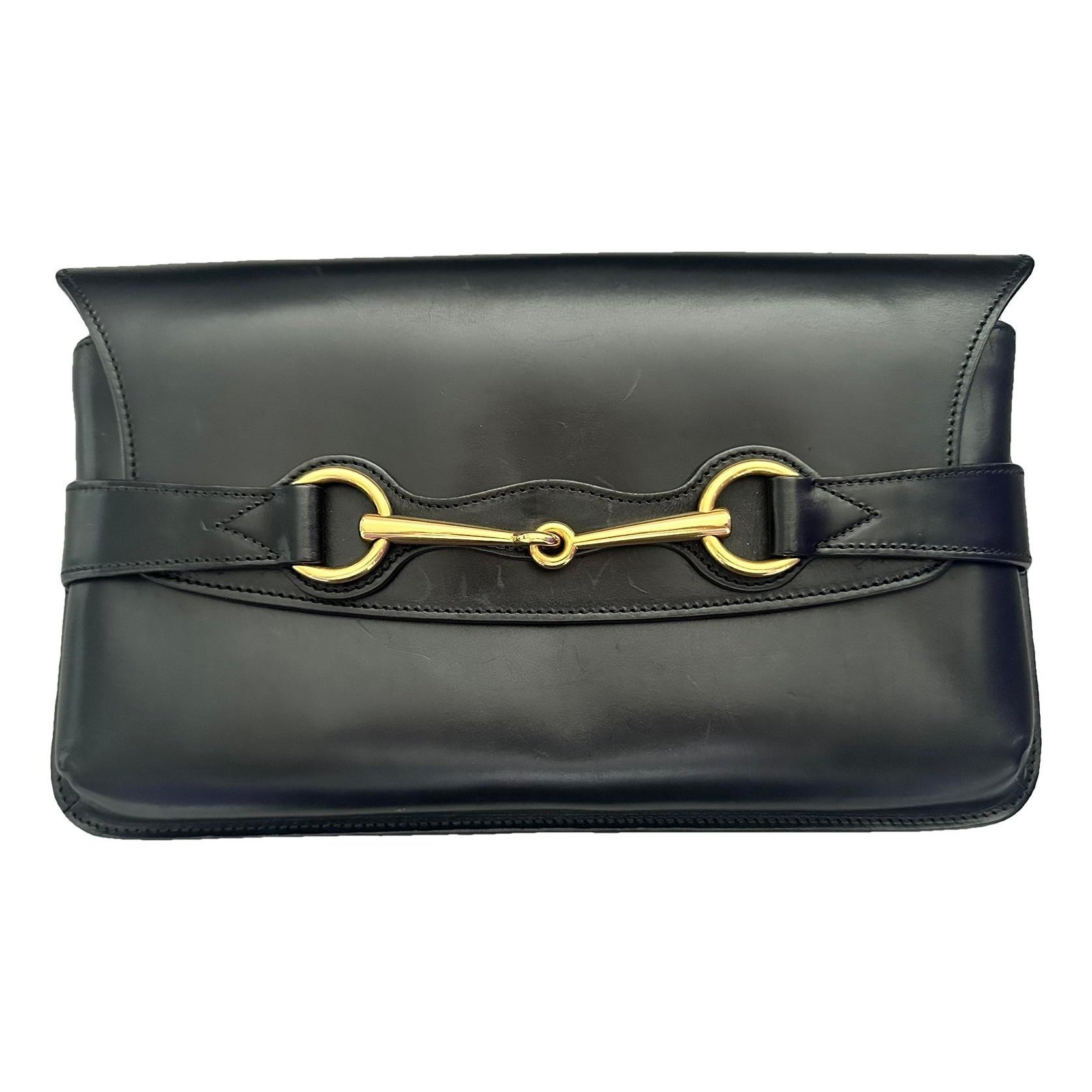 Guccy clutch leather clutch bag
