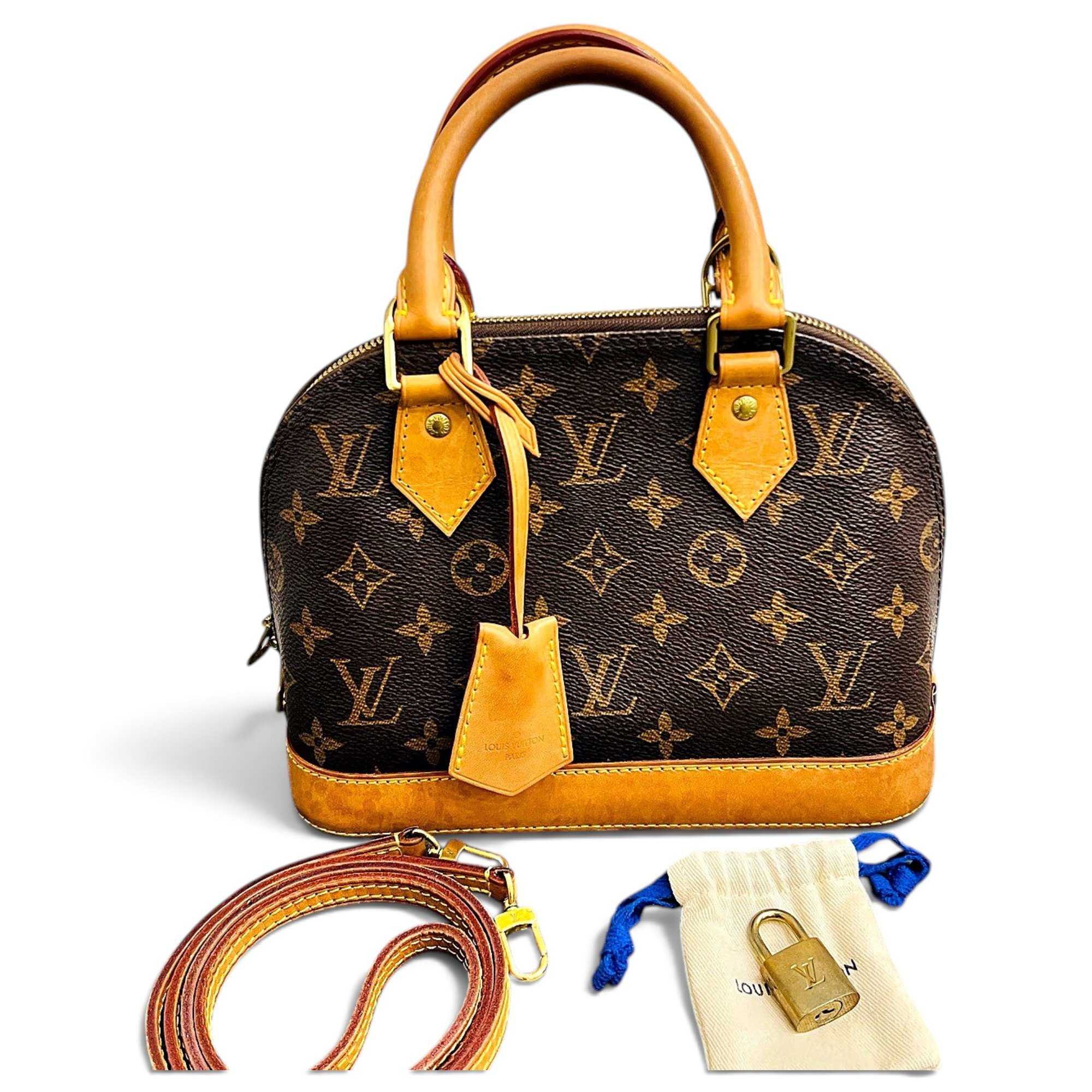 Alma BB leather handbag
