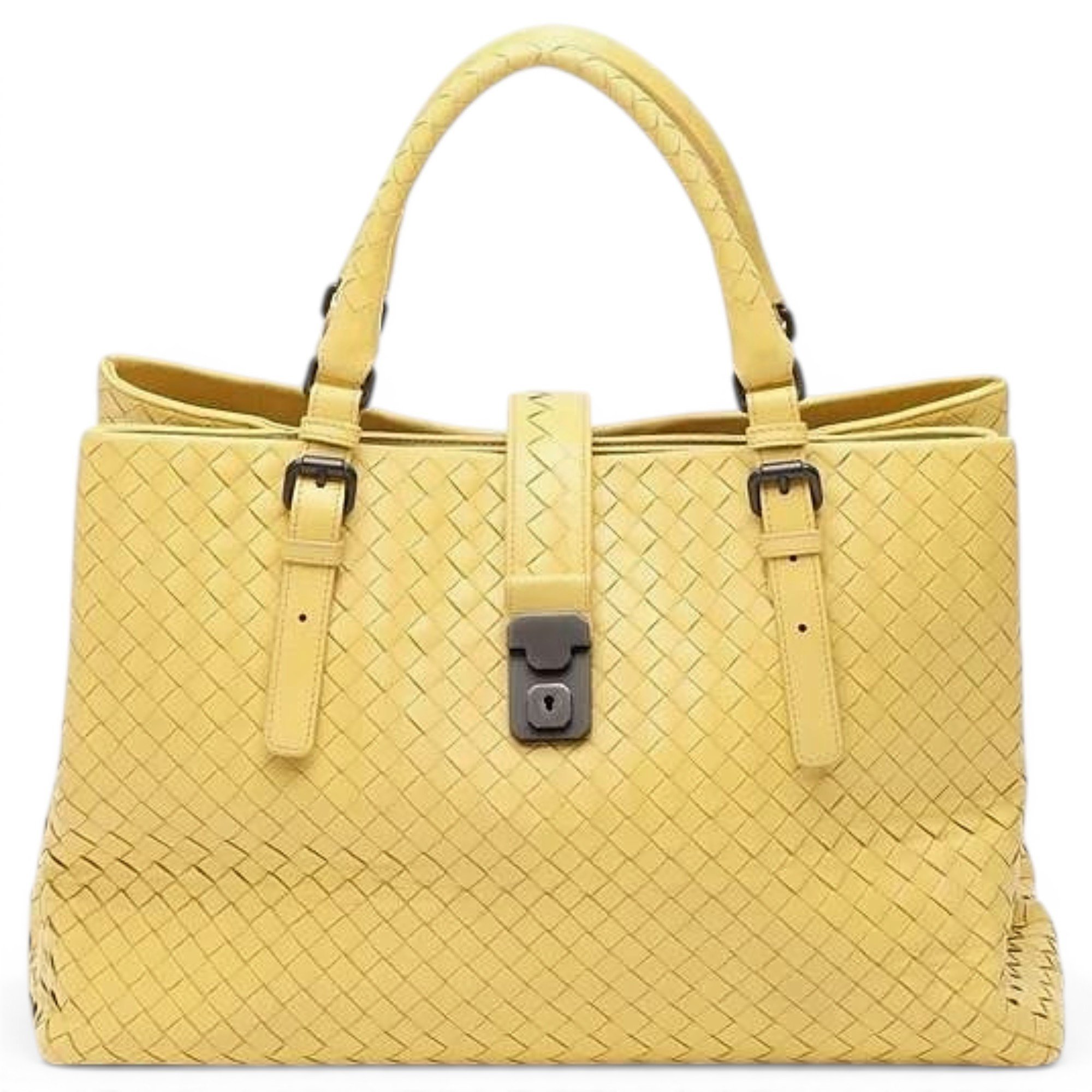 Roma leather tote