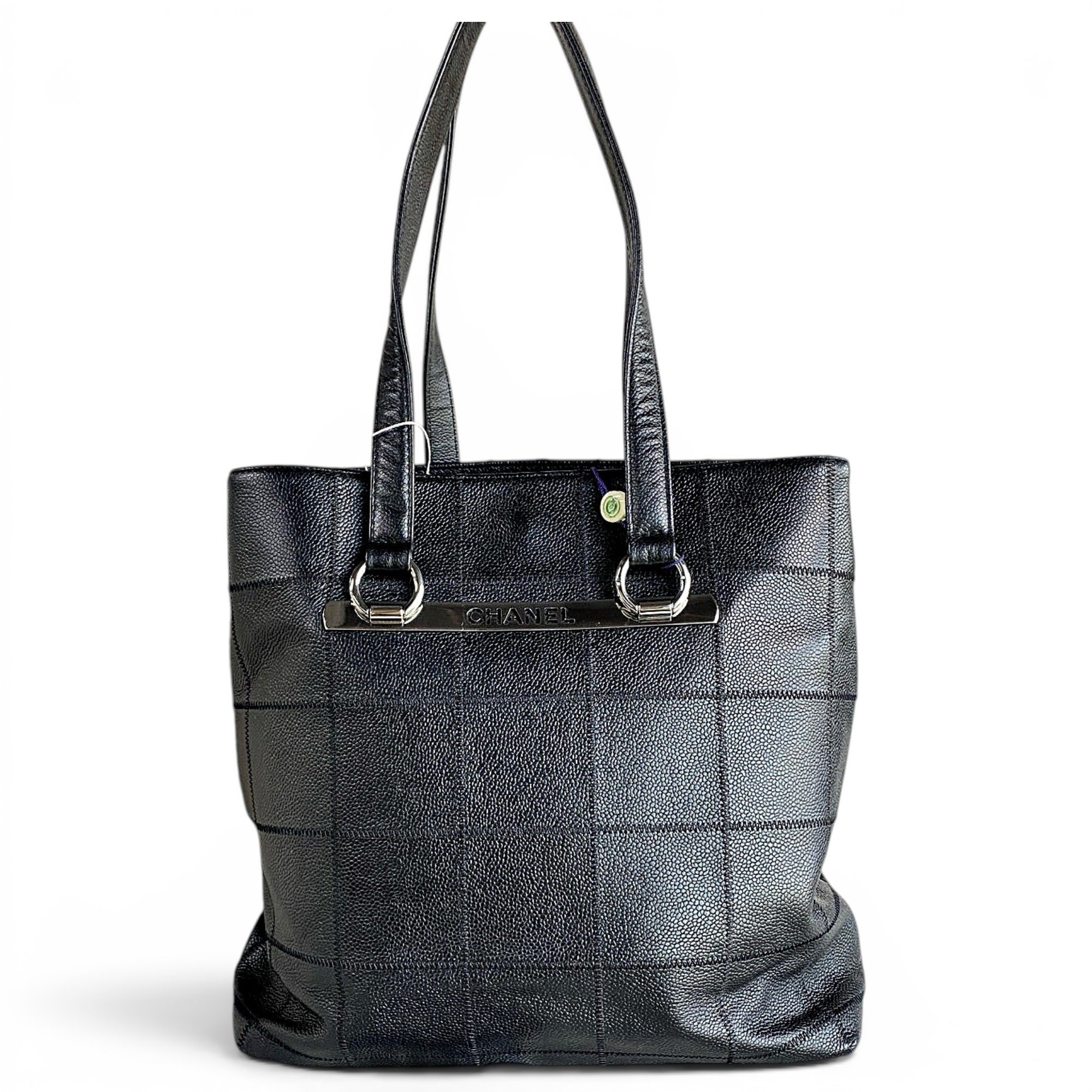 Leather tote