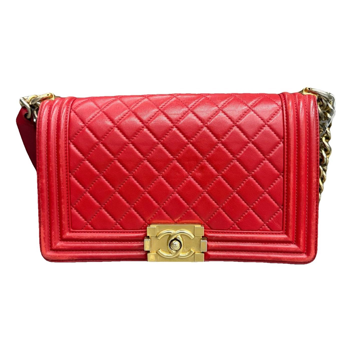 Boy leather handbag
