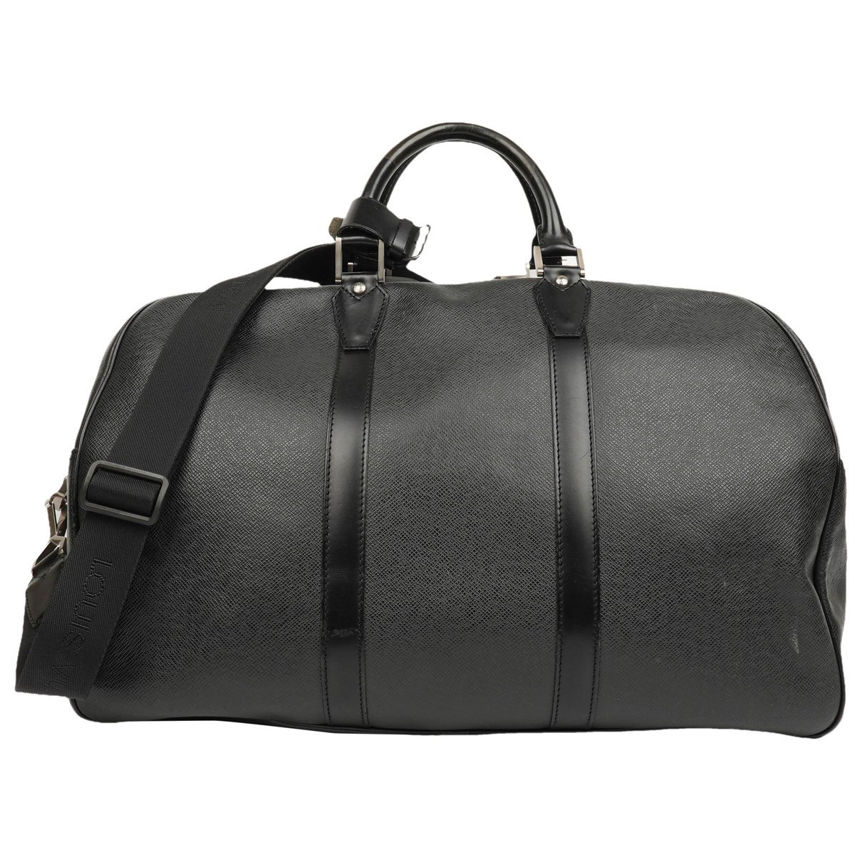 Keepall leather travel bag