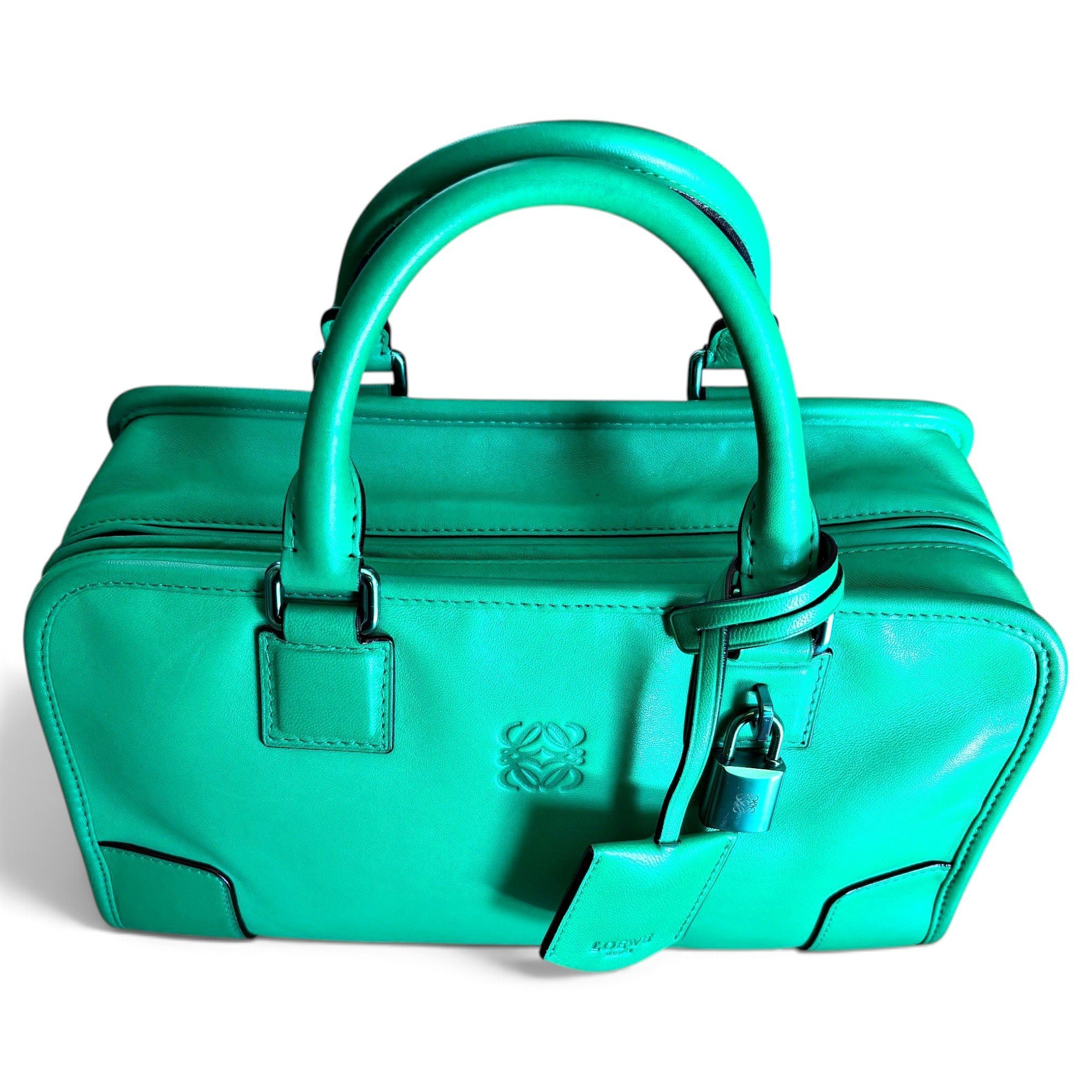 Amazona leather bowling bag