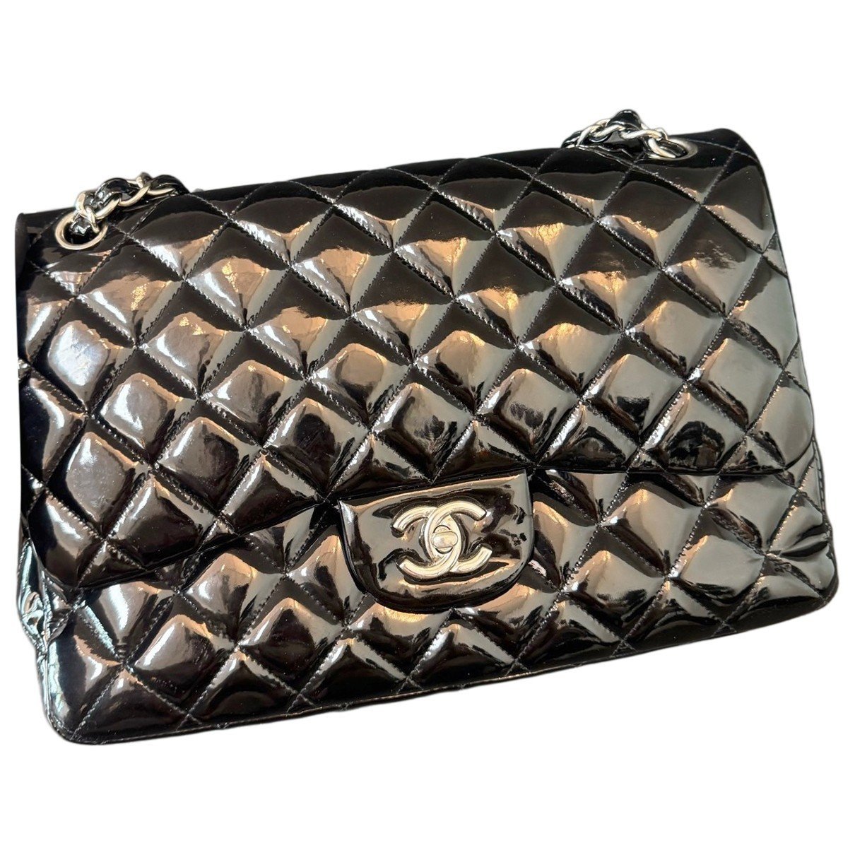 Timeless/Classique patent leather crossbody bag