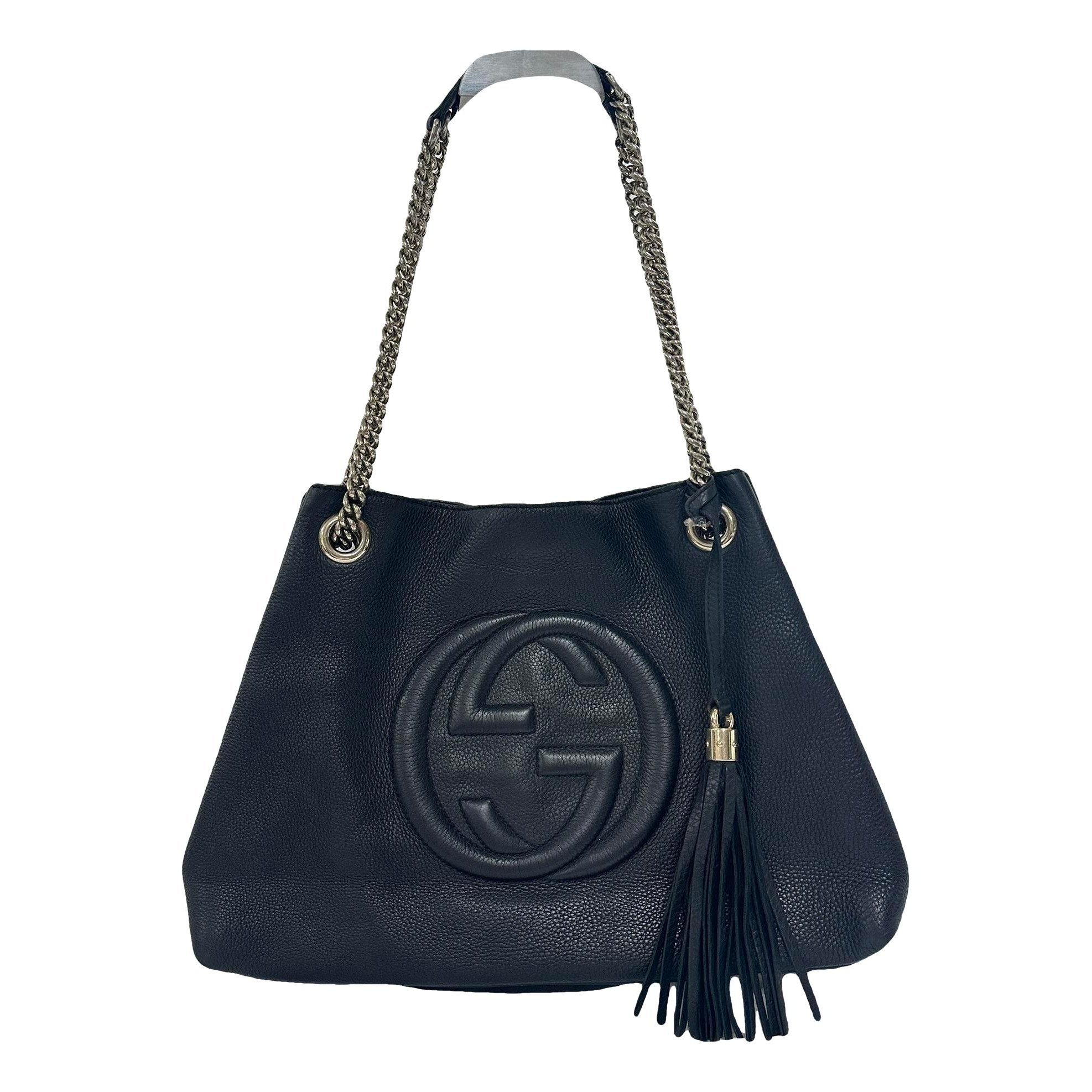 Soho leather tote