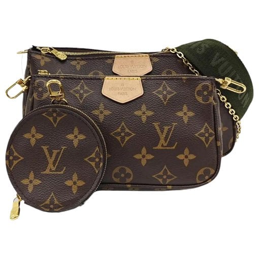 Maxi Multi Pochette Accessoires leather crossbody bag