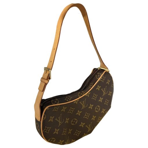 Croissant cloth handbag