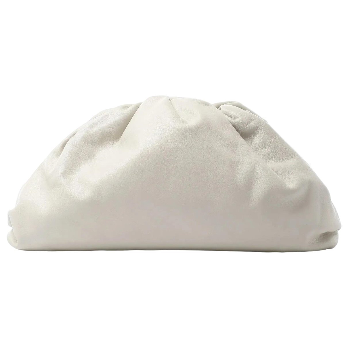 Pouch leather clutch bag