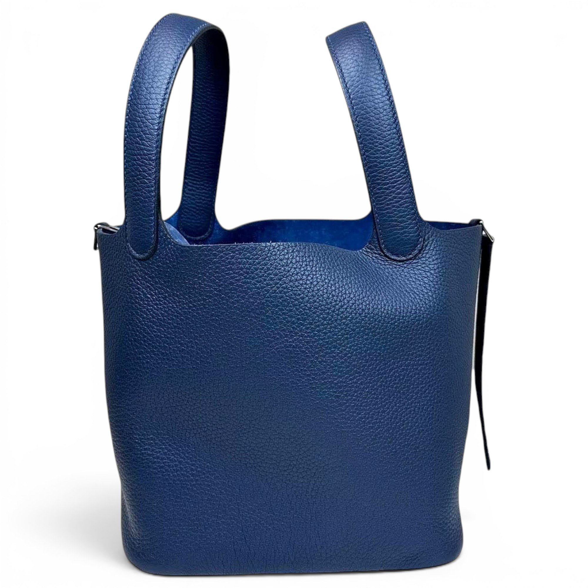 Picotin leather handbag