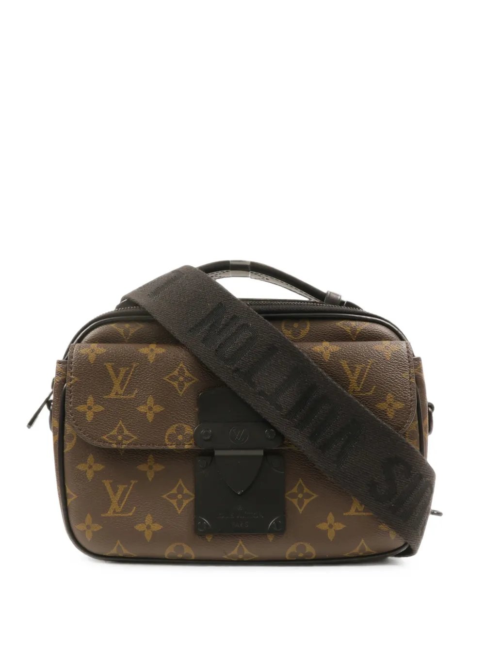 S Lock Messenger Macassar Monogram messenger bag
