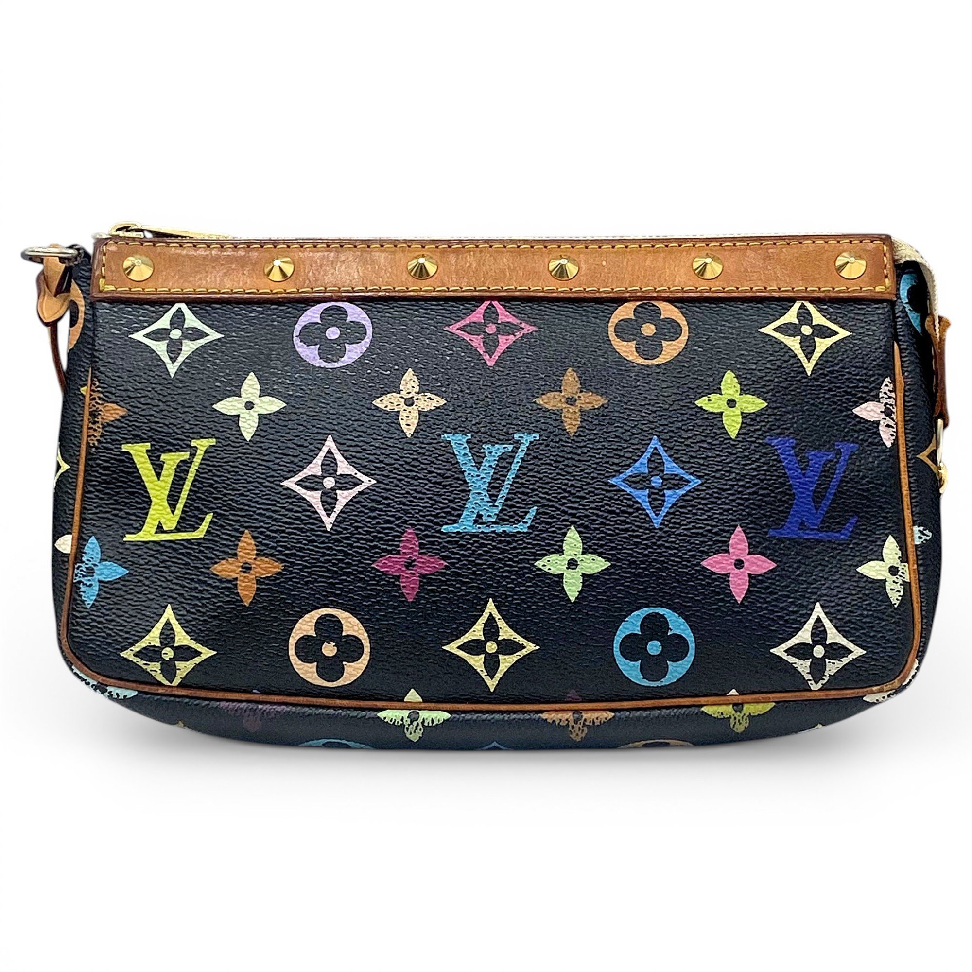 Pochette Accessoire leather handbag