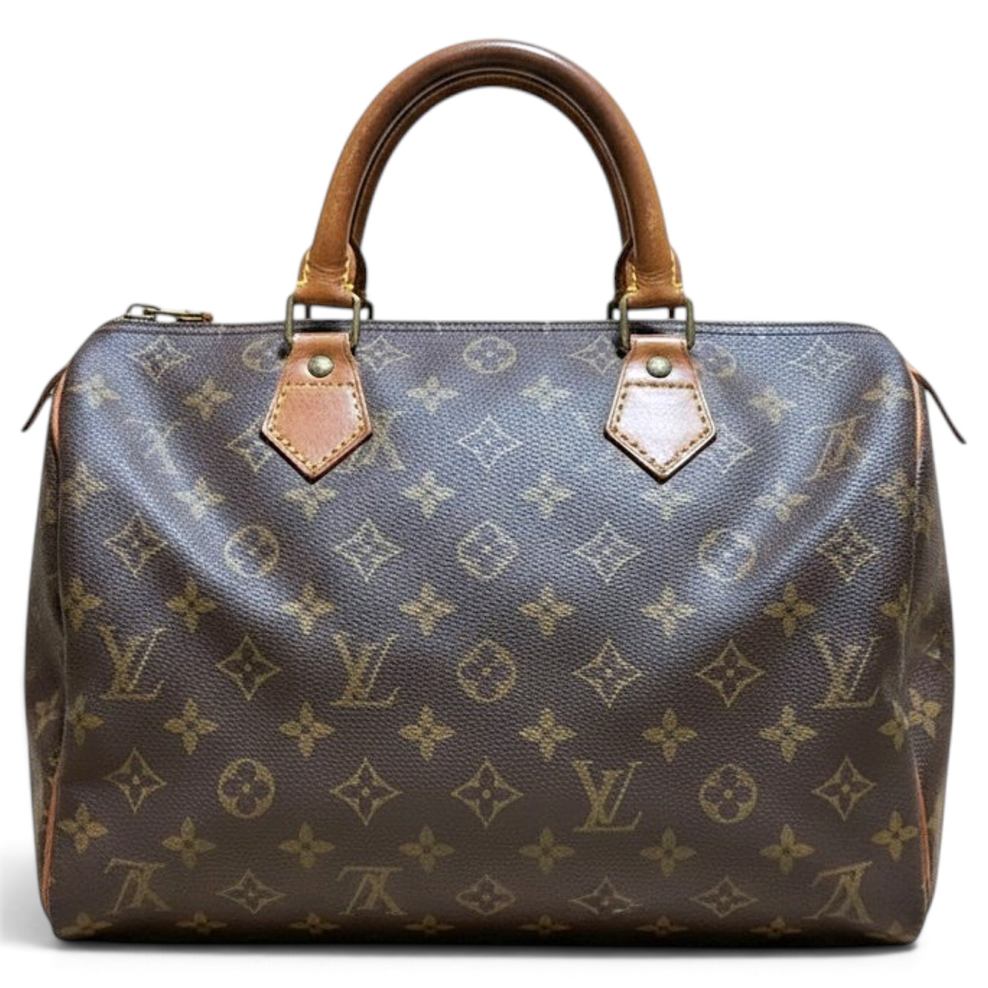 Speedy leather handbag