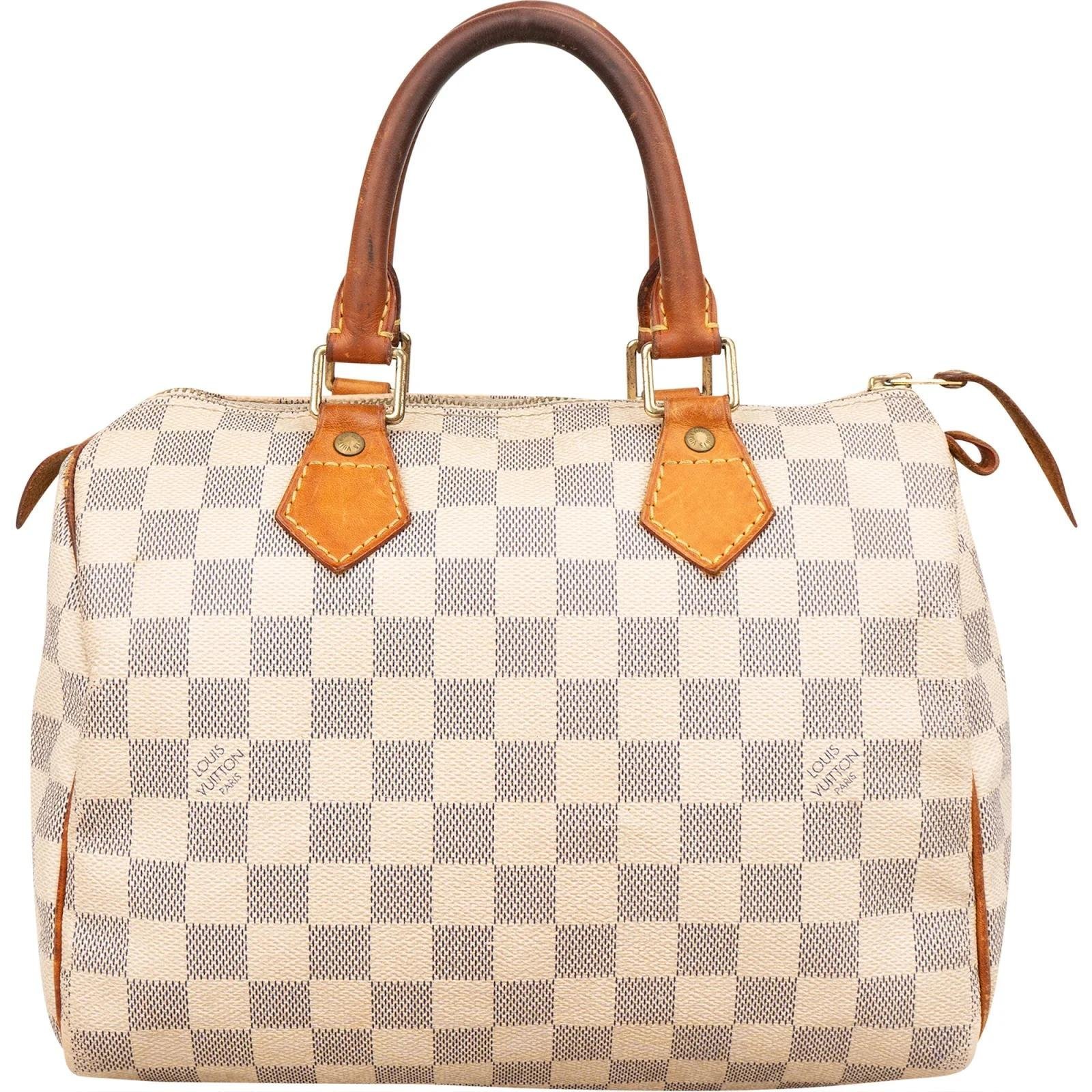 Speedy leather handbag
