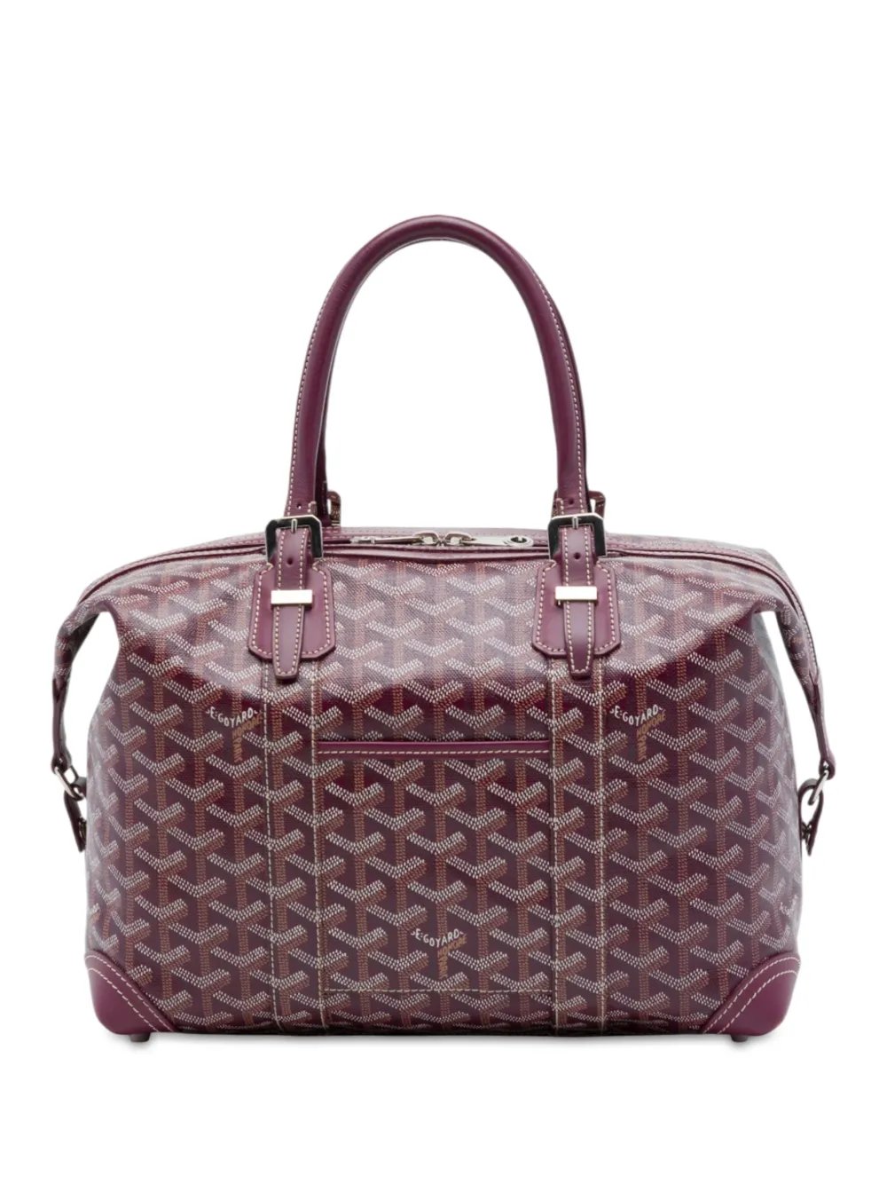 2015 Goyardine Boeing 30 boston bag