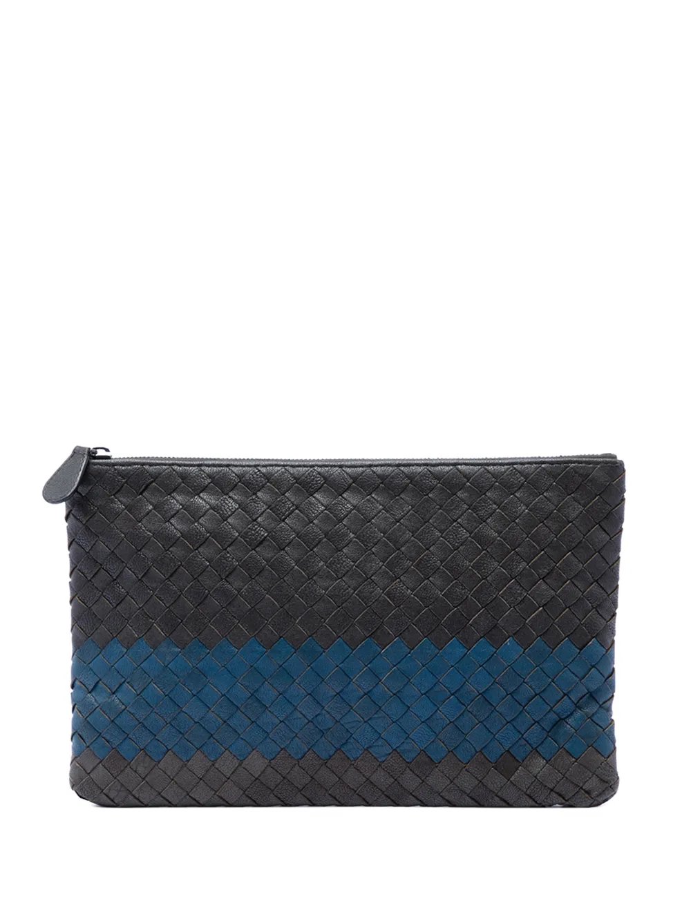2012-2026 Tricolor Nappa Intrecciato clutch bag