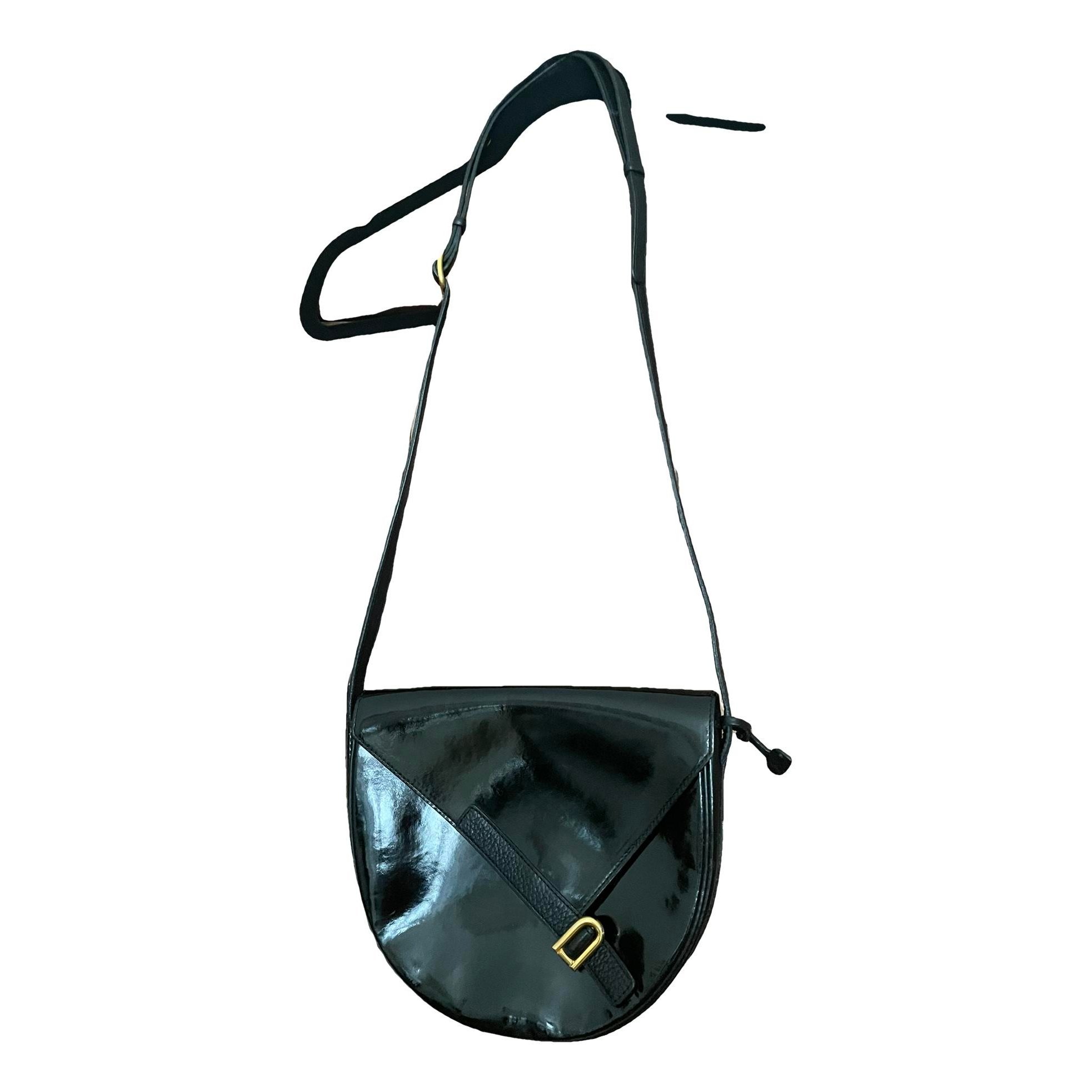 Patent leather handbag