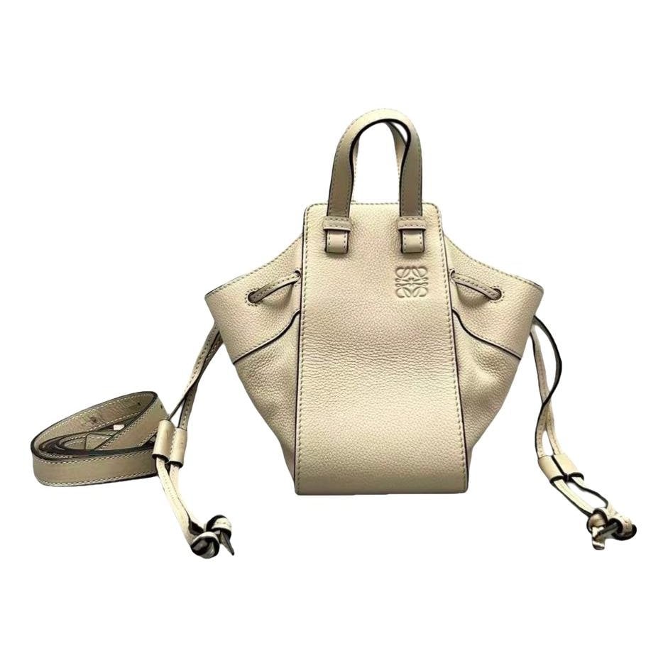 Hammock leather mini bag