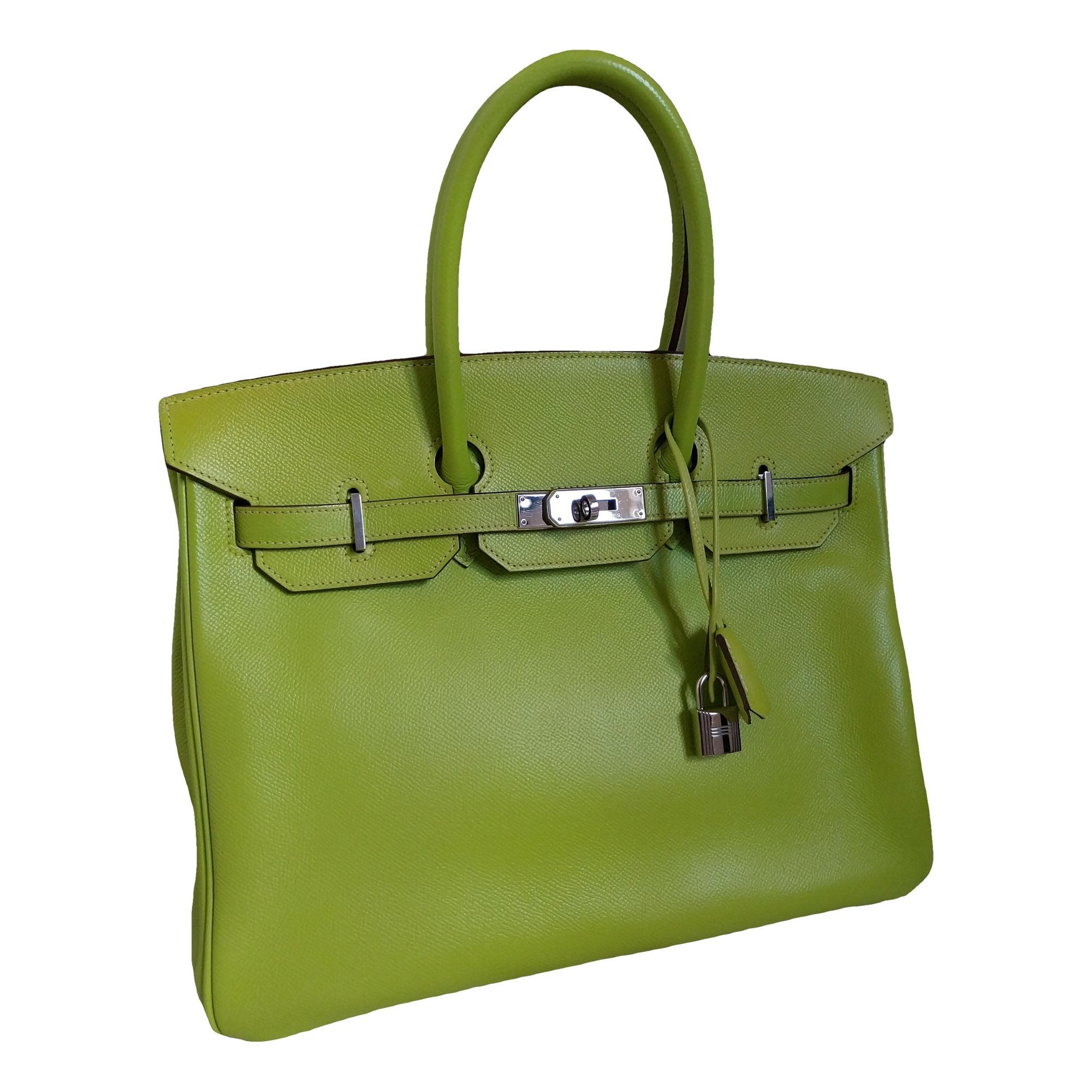 Birkin 35 leather handbag