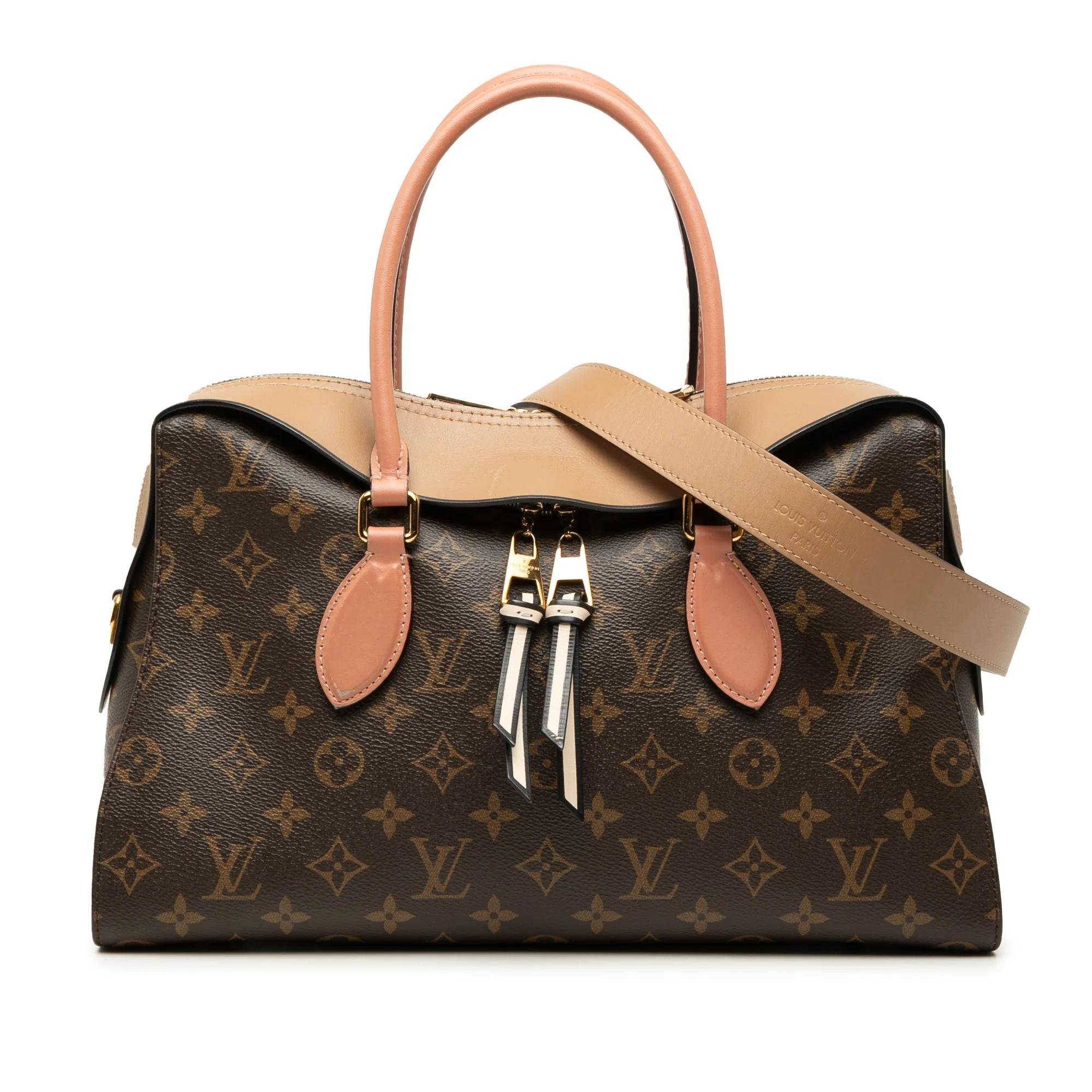 Tuileries leather satchel