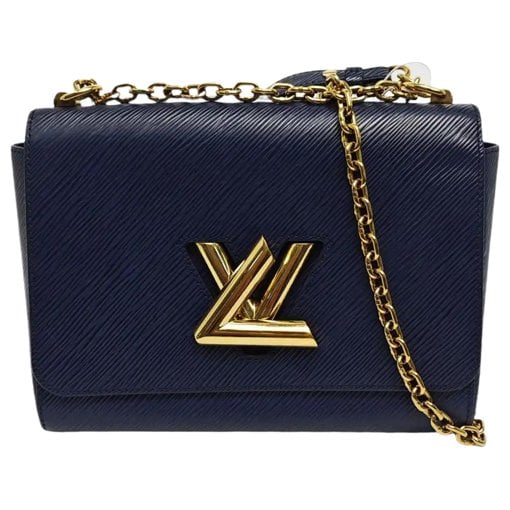 Twist leather crossbody bag